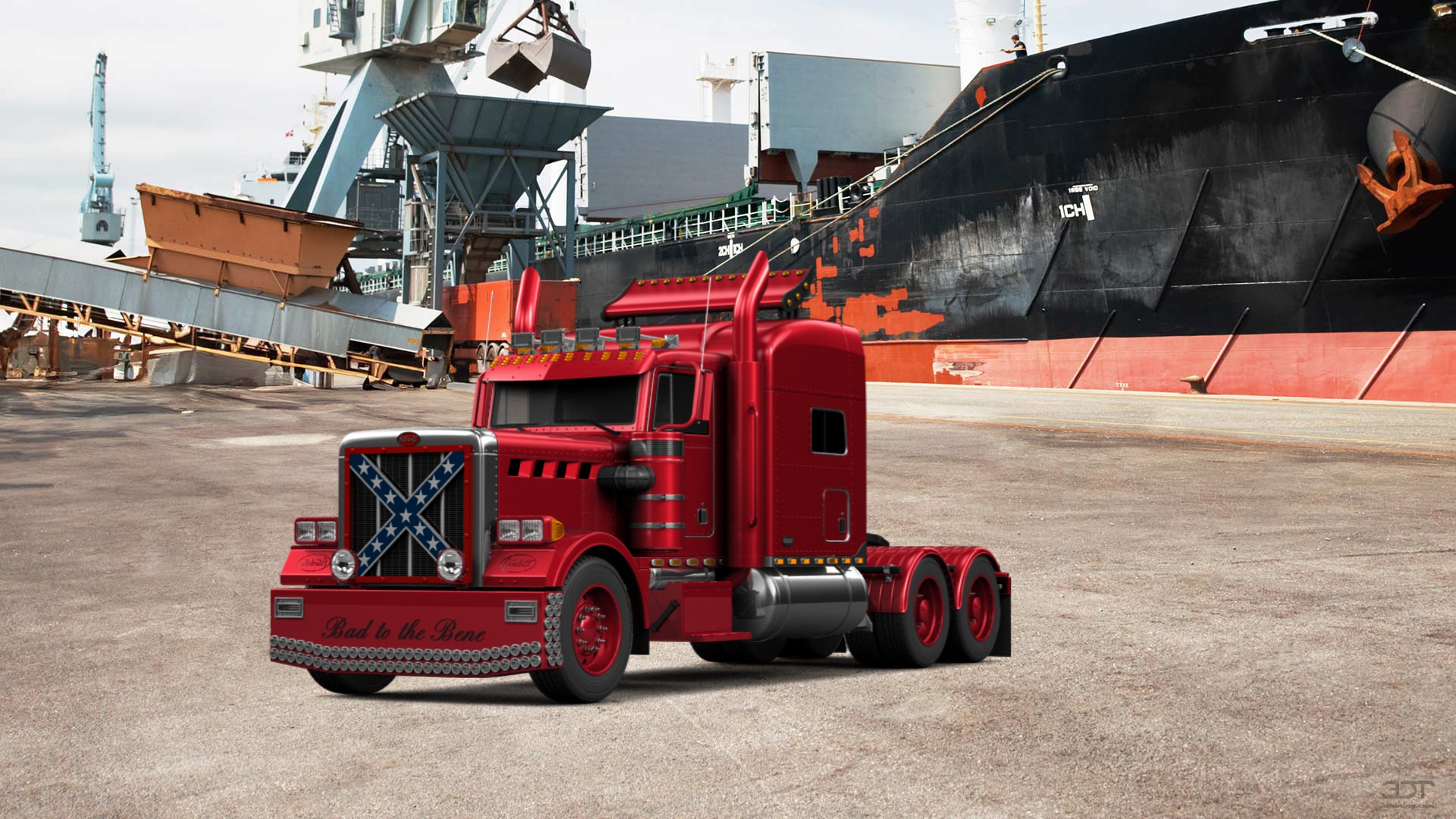 Peterbilt 359 Truck 1987 tuning