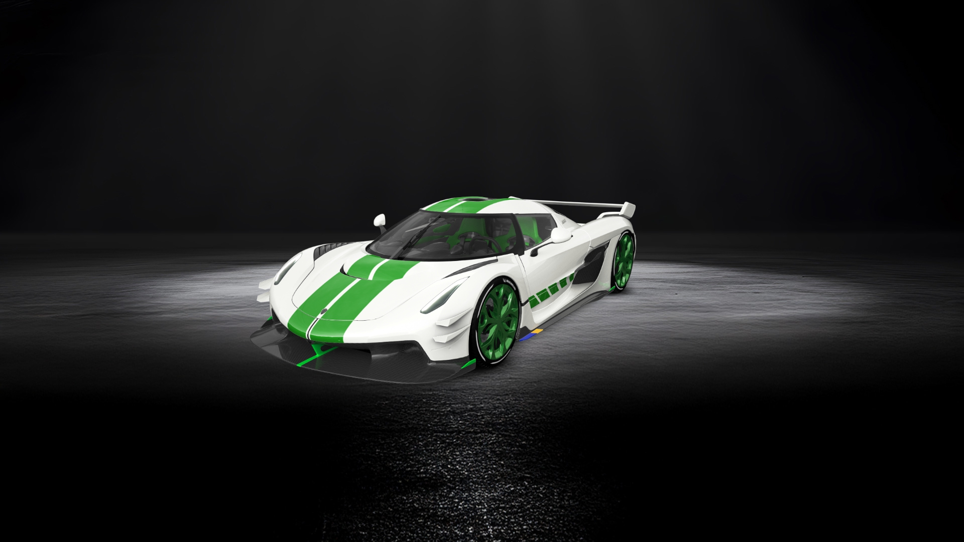Koenigsegg Jesko 2 door targa top 2020