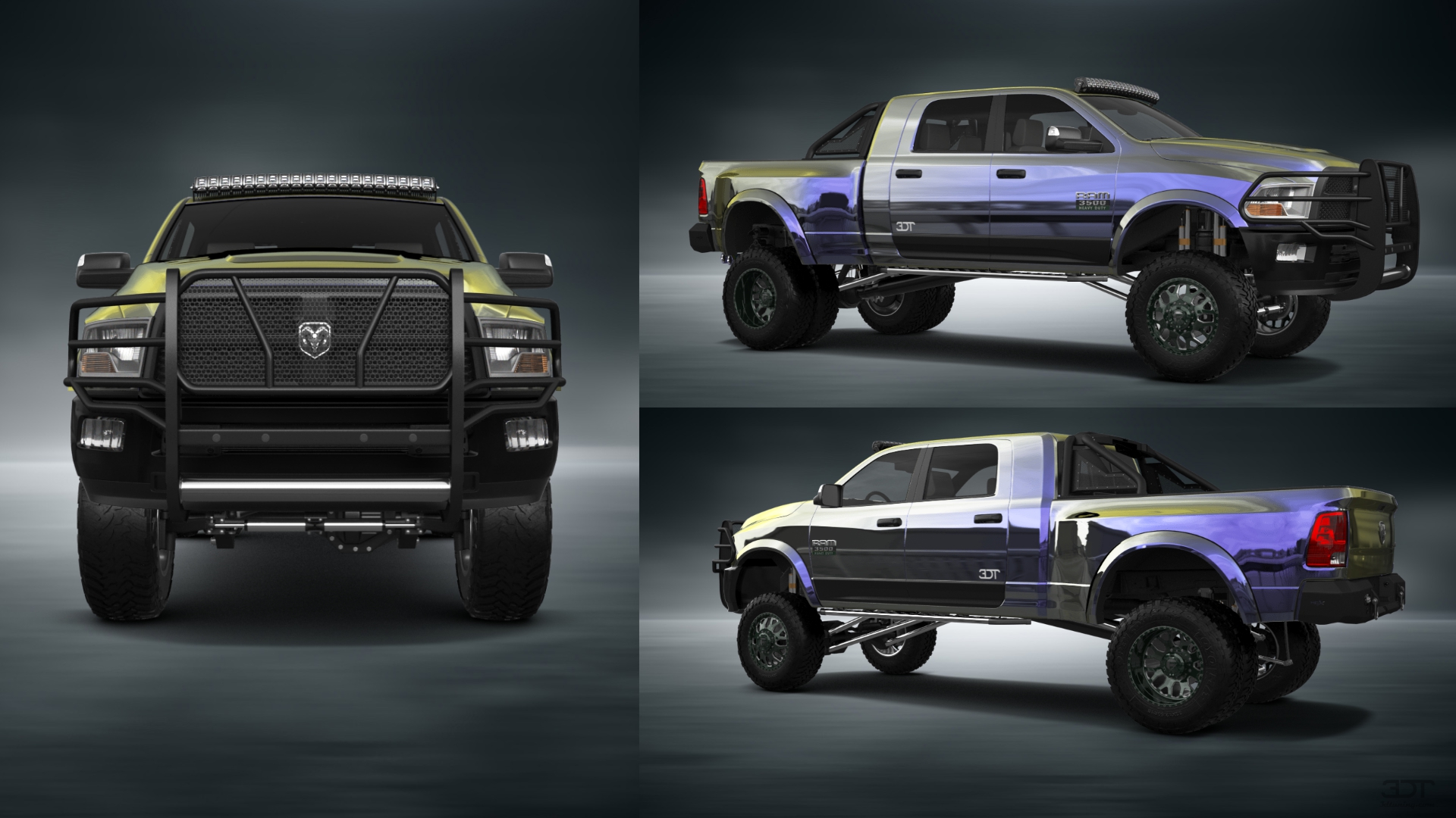 Dodge Ram 3500 4 Door Truck 2014