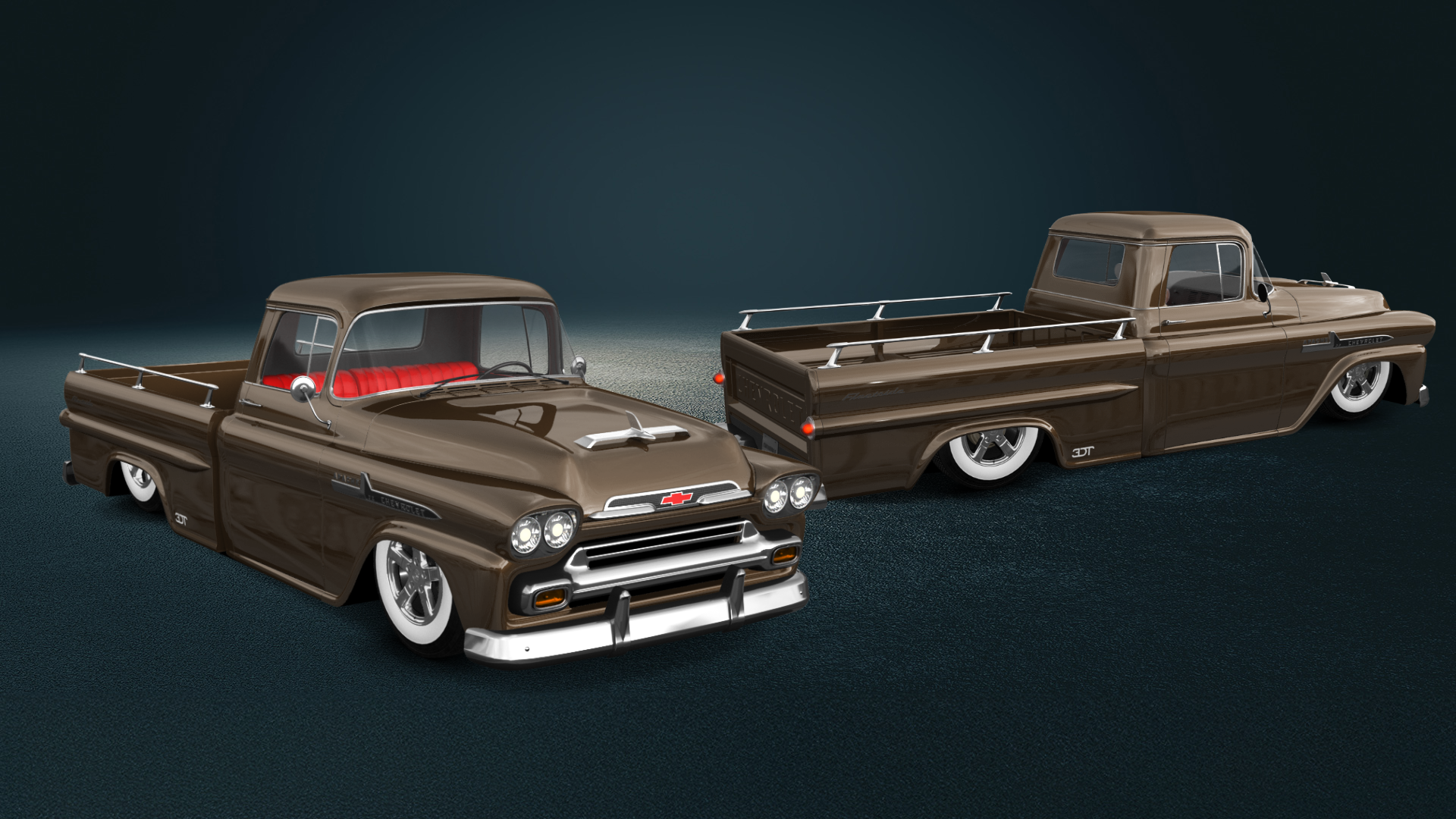 Chevrolet Apache 2 Door pickup truck 1958 tuning