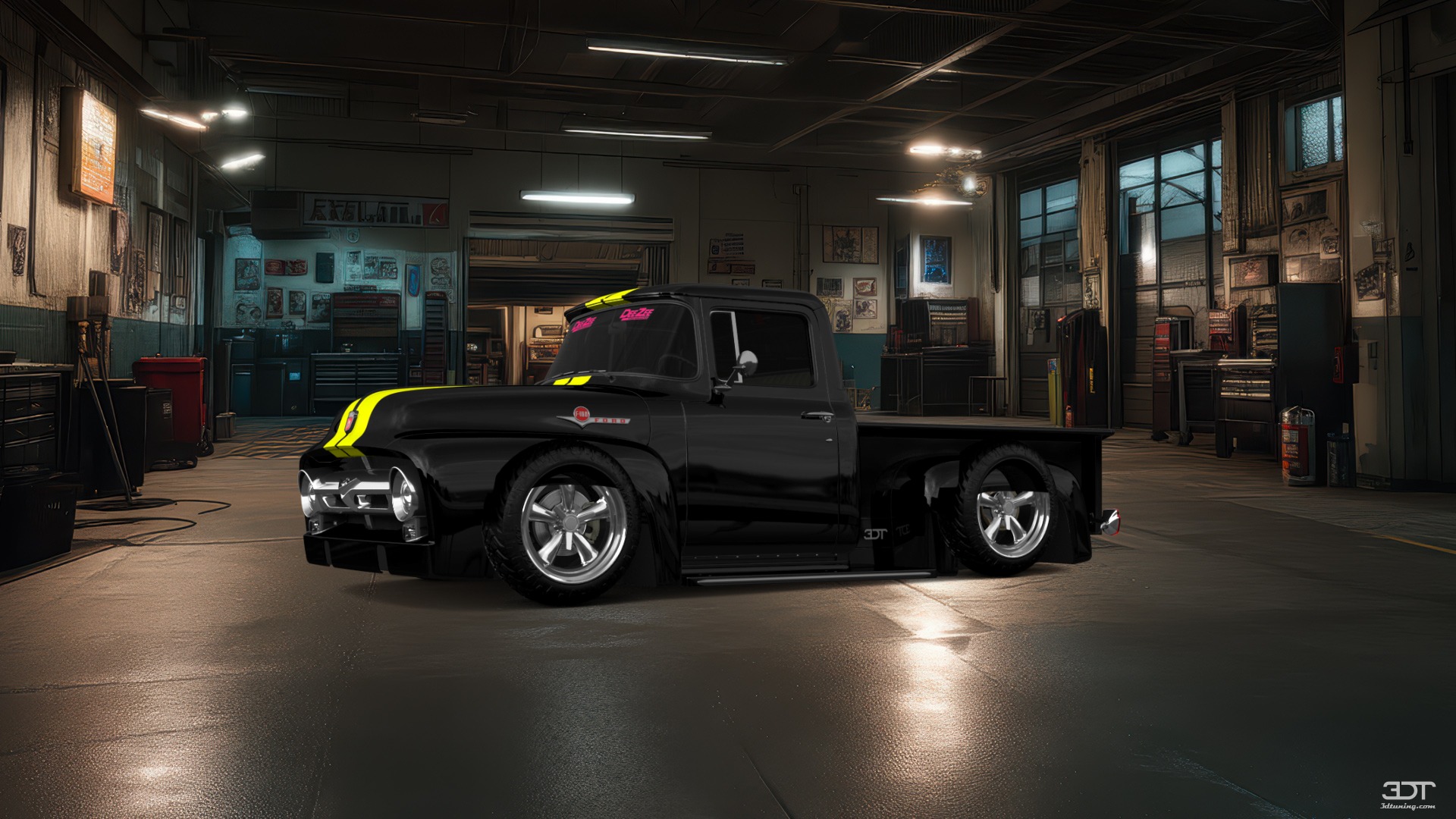 Ford F-100 2 Door truck 1956 tuning