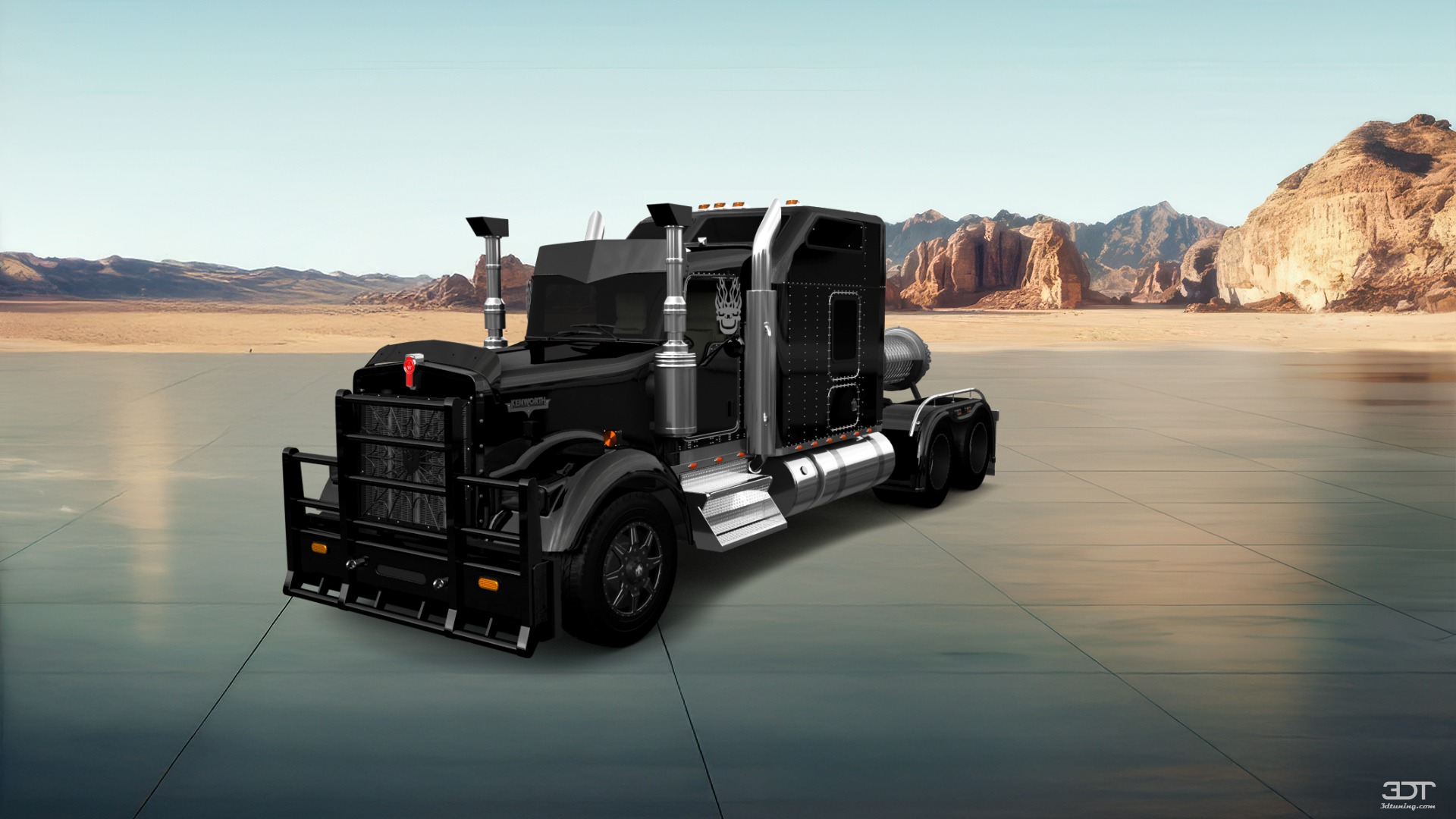 Kenworth W900 Sleeper Cab Truck 2015 tuning