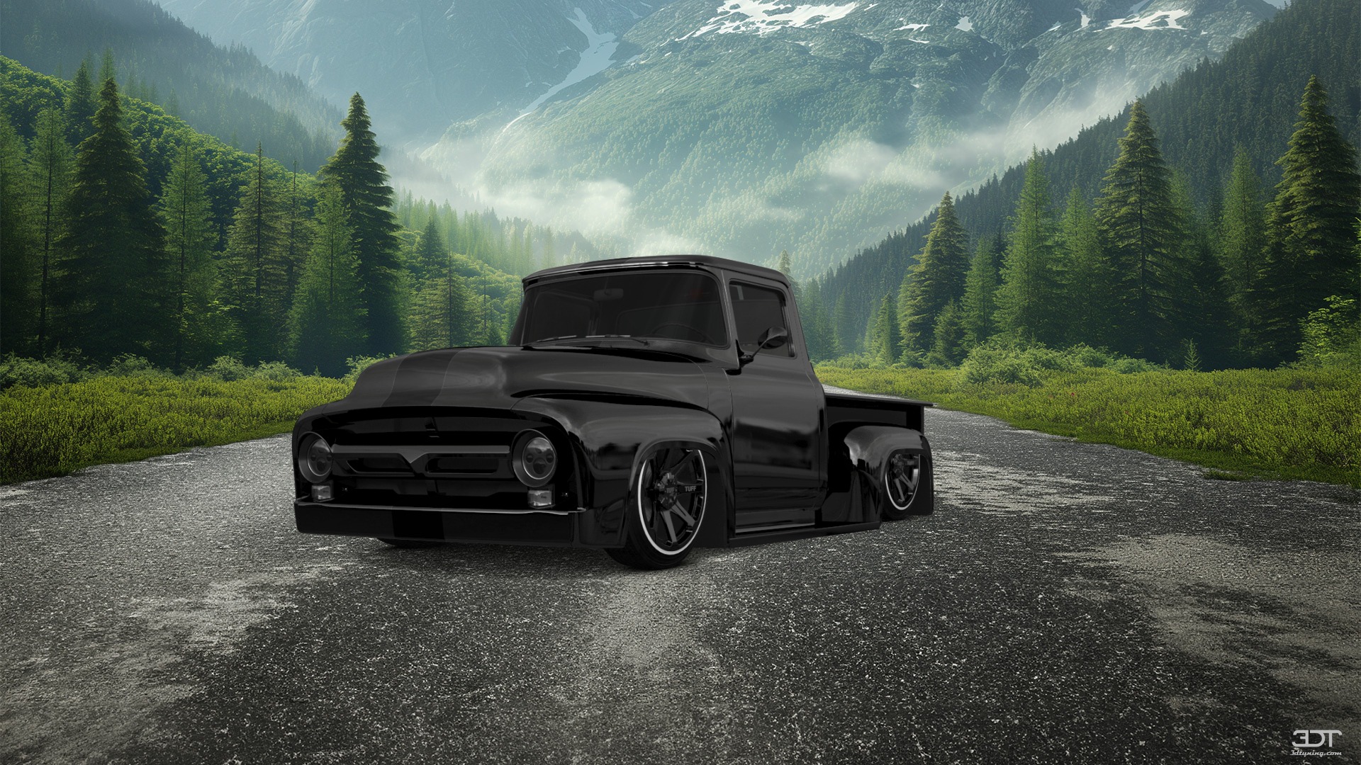 Ford F-100 2 Door truck 1956