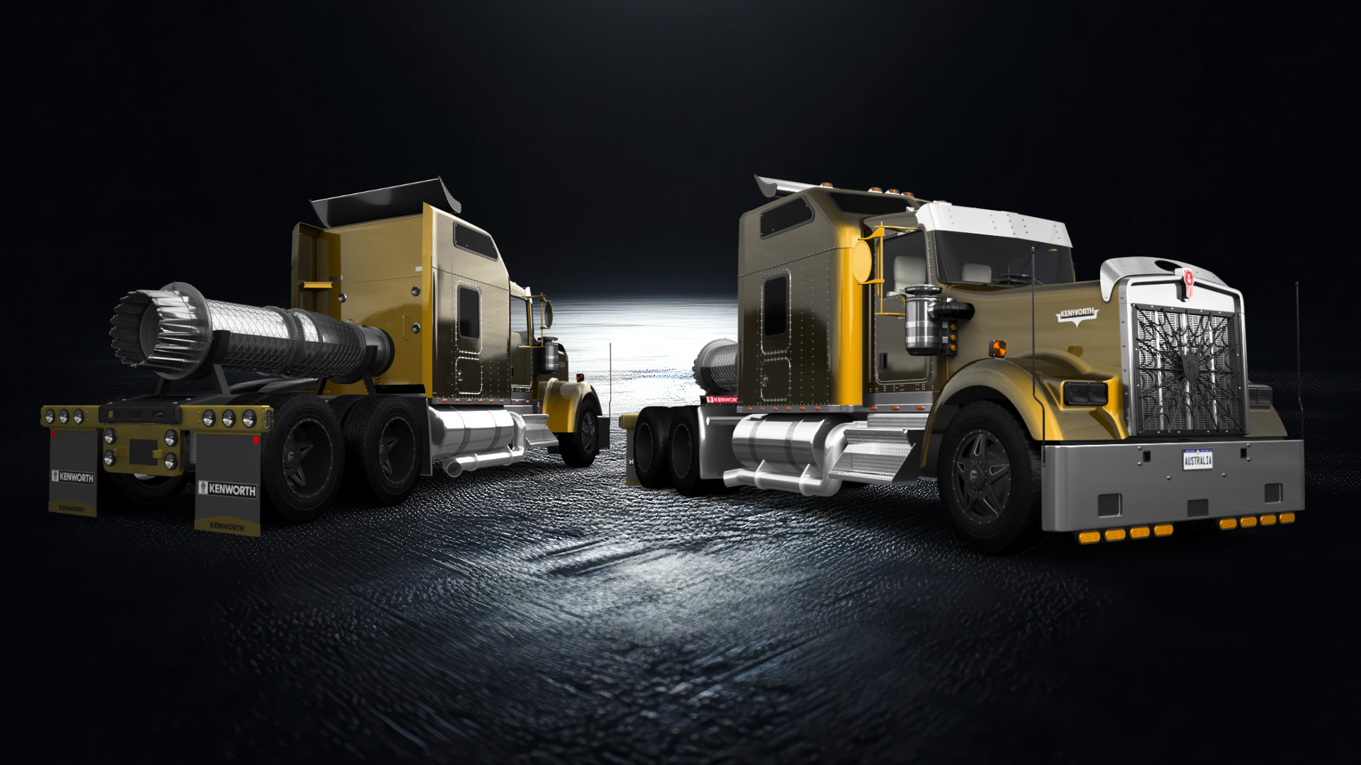 Kenworth W900 Sleeper Cab Truck 2015