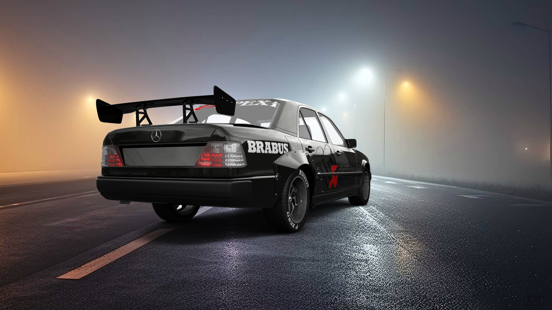 Mercedes E-Class Sedan 1984 tuning