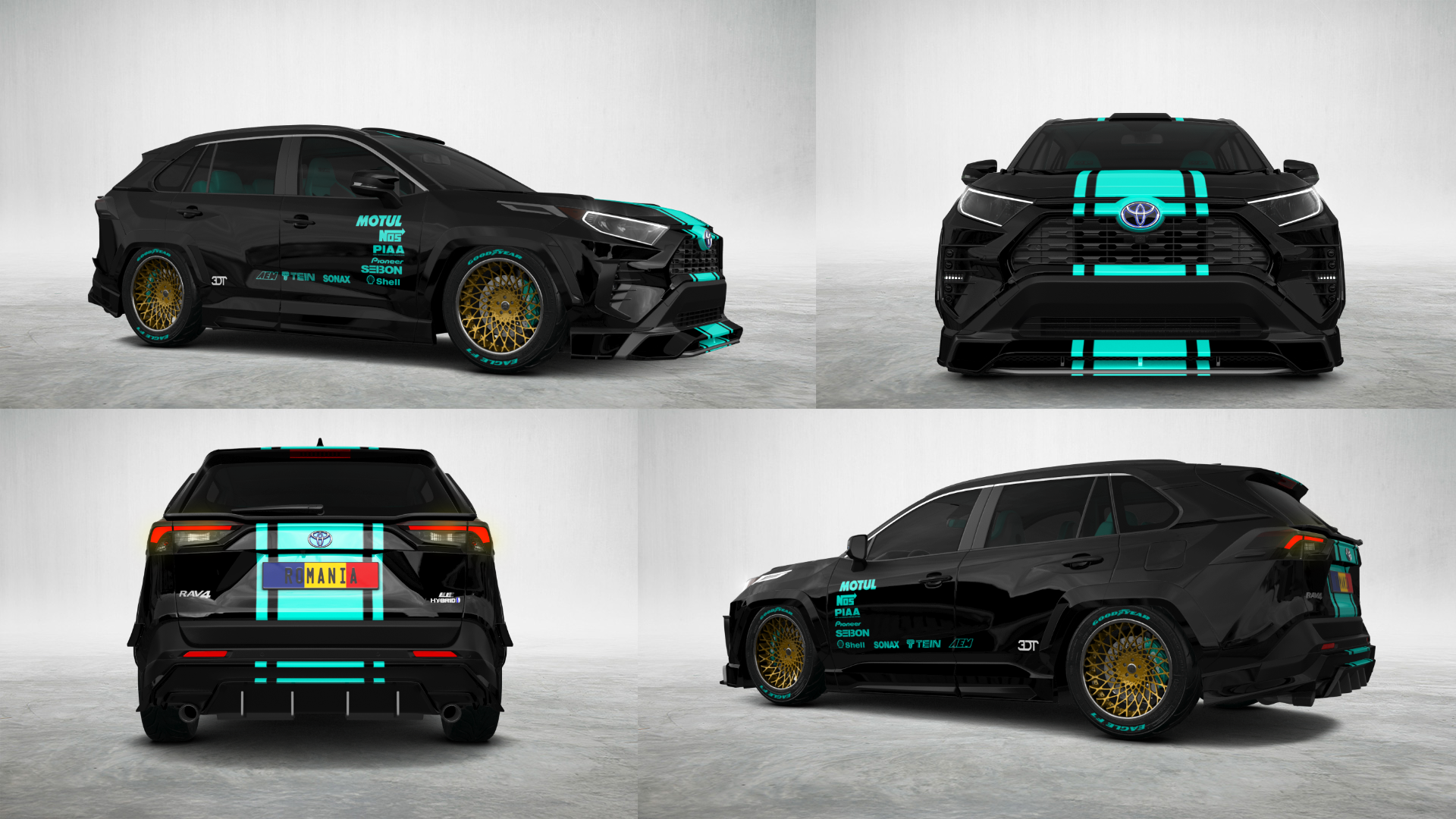 Toyota RAV4 4 Door SUV 2019 tuning