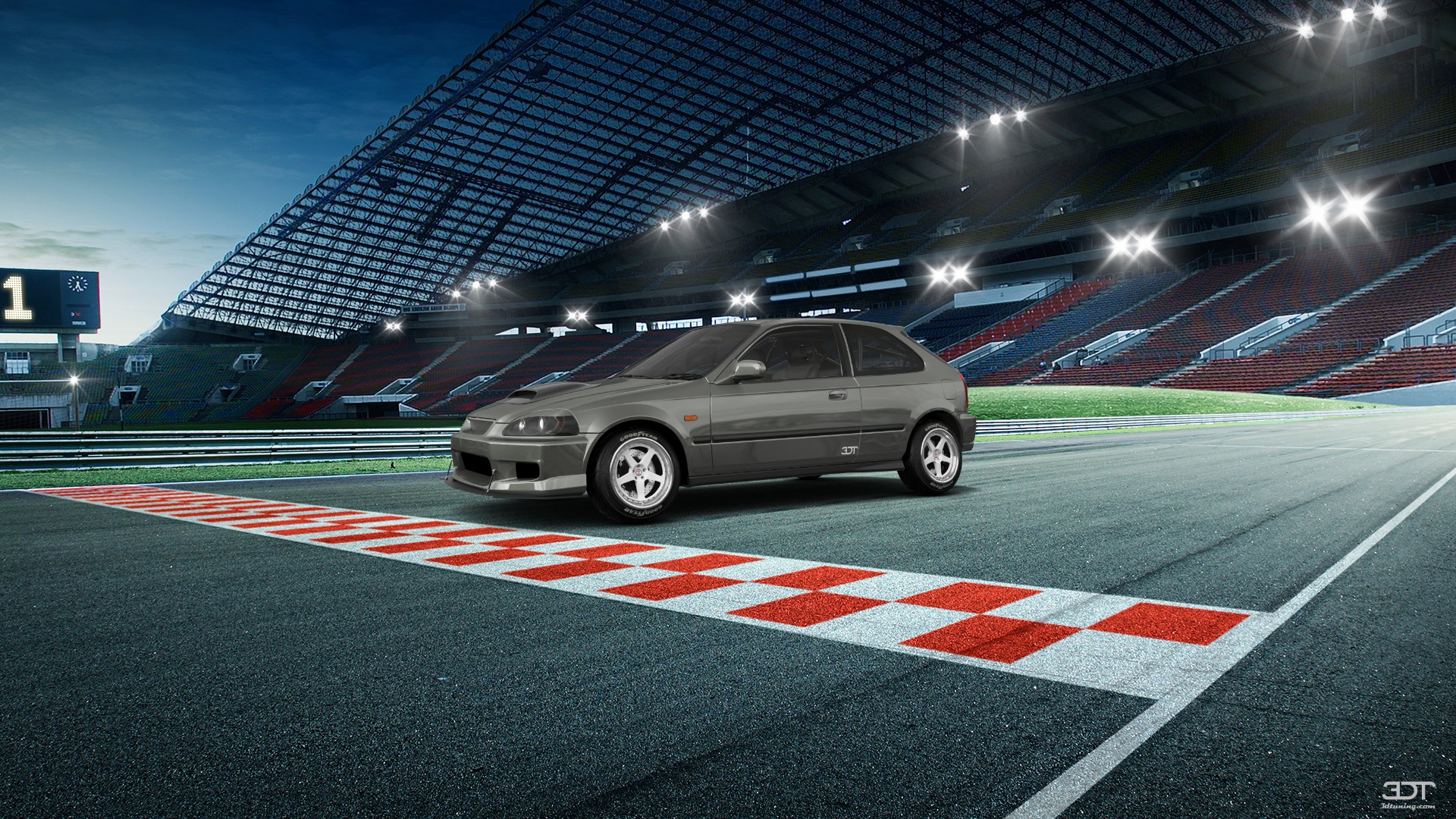 Honda Civic 3 Door Hatchback 1997 tuning