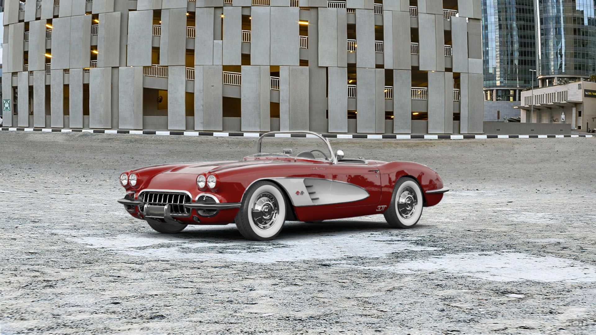 Chevrolet Corvette Convertible Coupe 1958 tuning