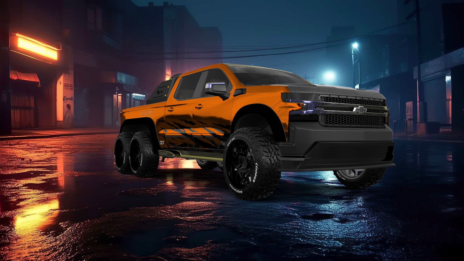 Chevrolet Silverado Hennessey Goliath 6X6 Truck 2020 tuning