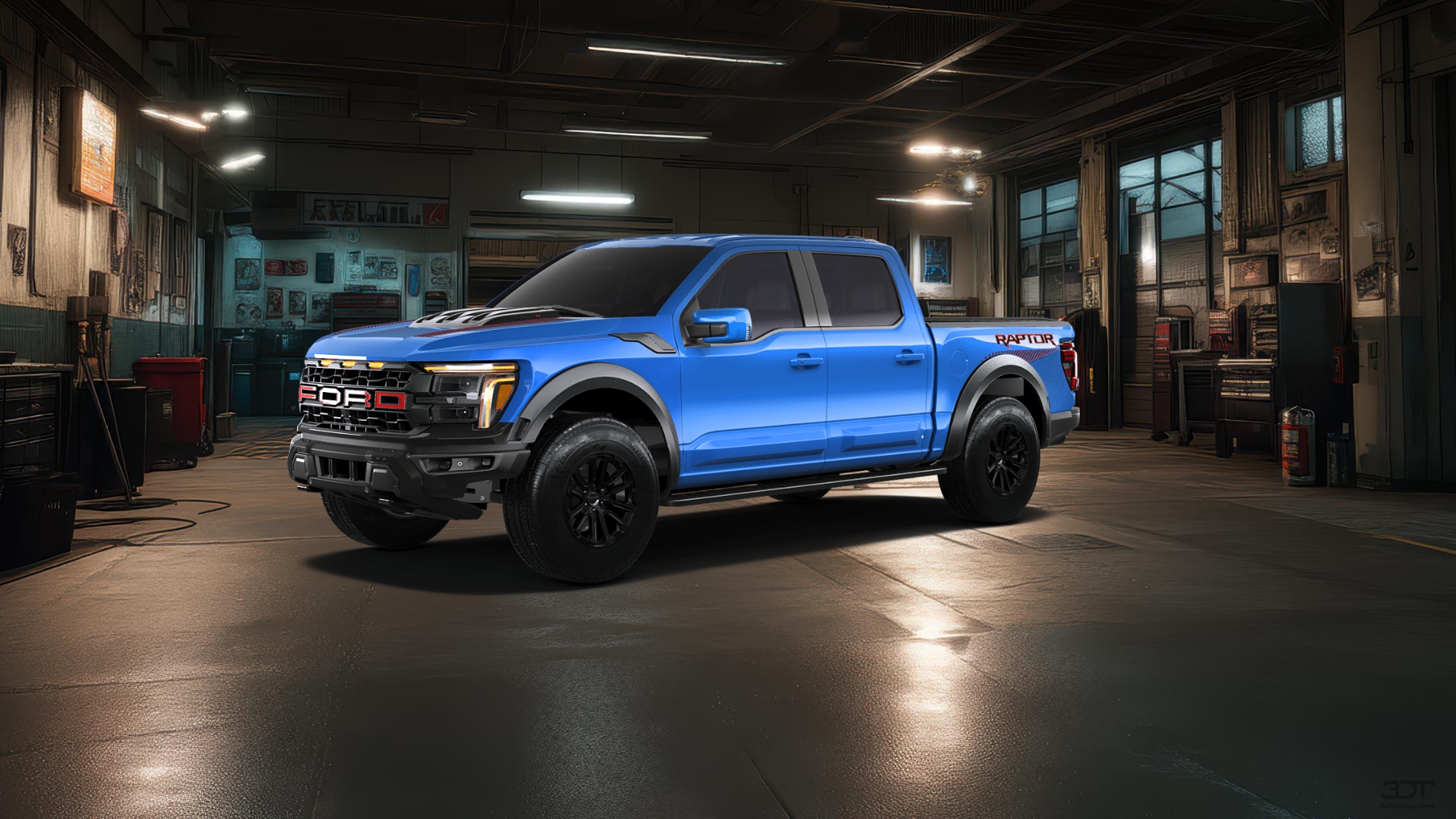 Ford F-150 Raptor 4 Door pickup truck 2024 tuning