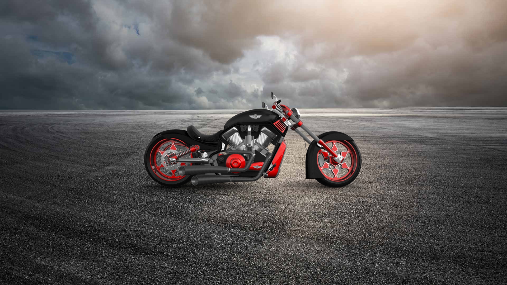 Harley-Davidson Custom Chopper Cruiser 2011