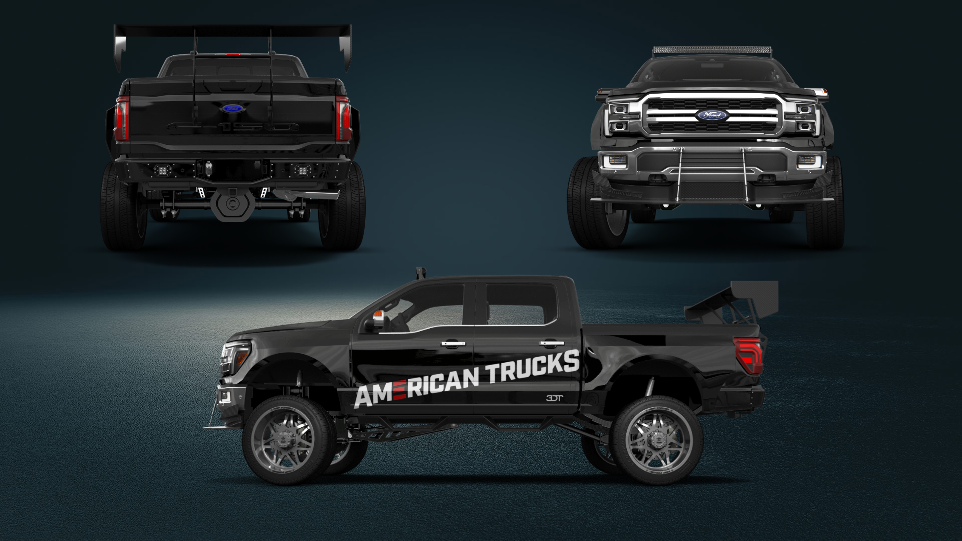 Ford F-150 SuperCrew 4 Door pickup truck 2024 Images