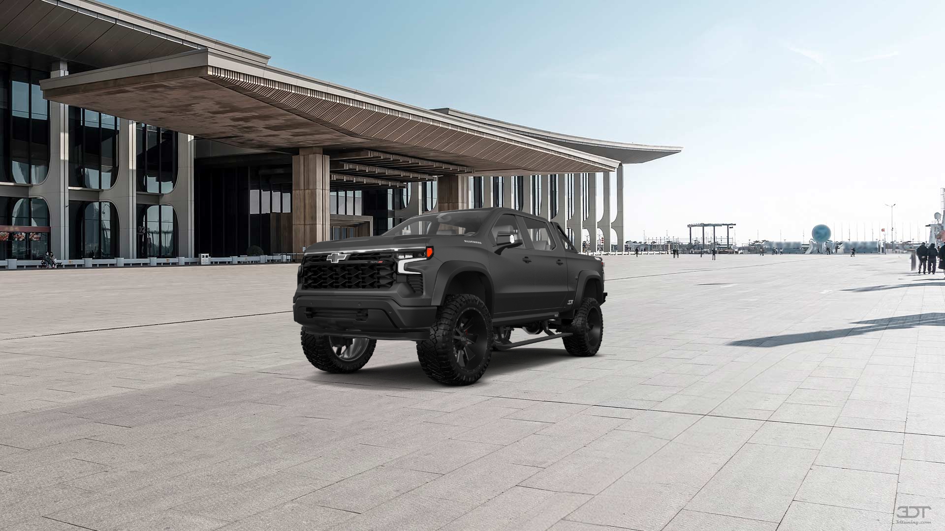 Chevrolet Silverado 1500 Crew Cab 5.8 ft box 4 Door pickup truck 2023 Images