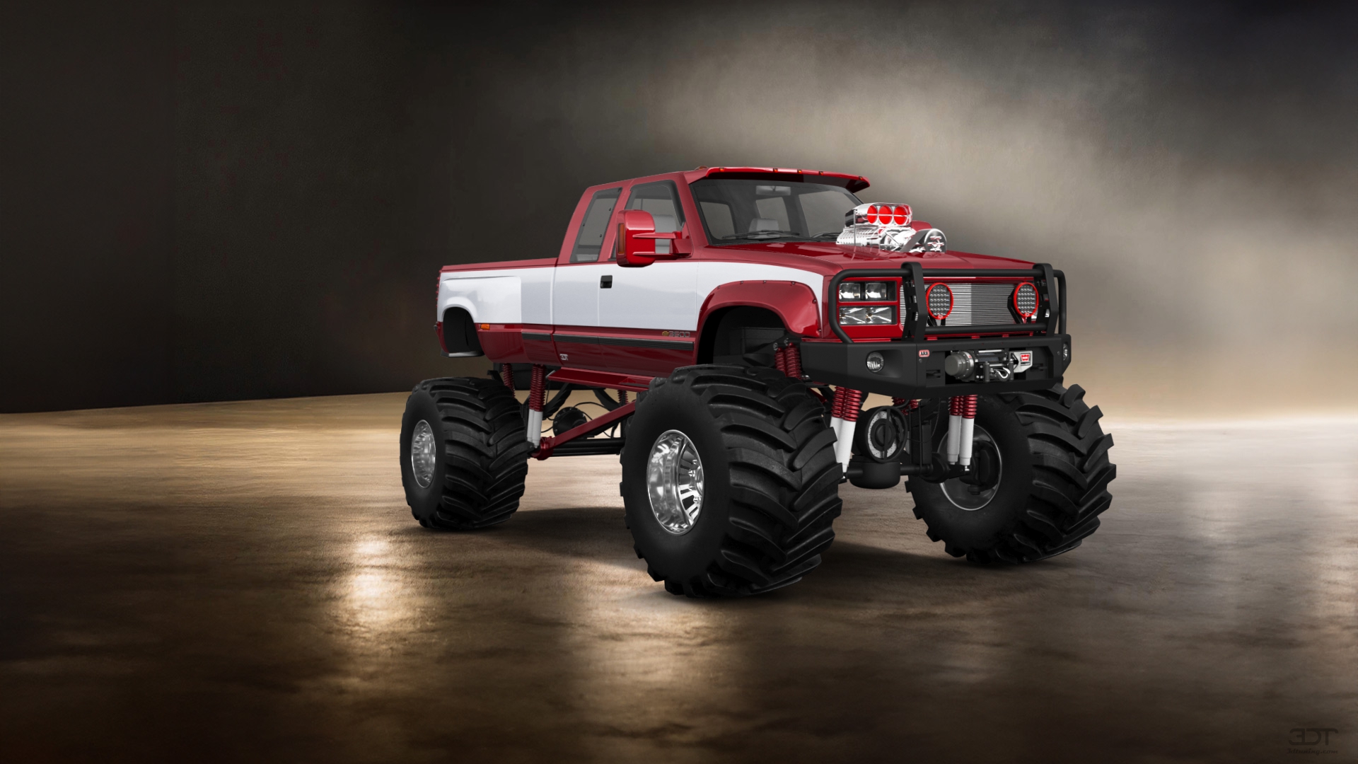 Chevrolet K3500 Extended Cab Pickup Truck 1988 tuning