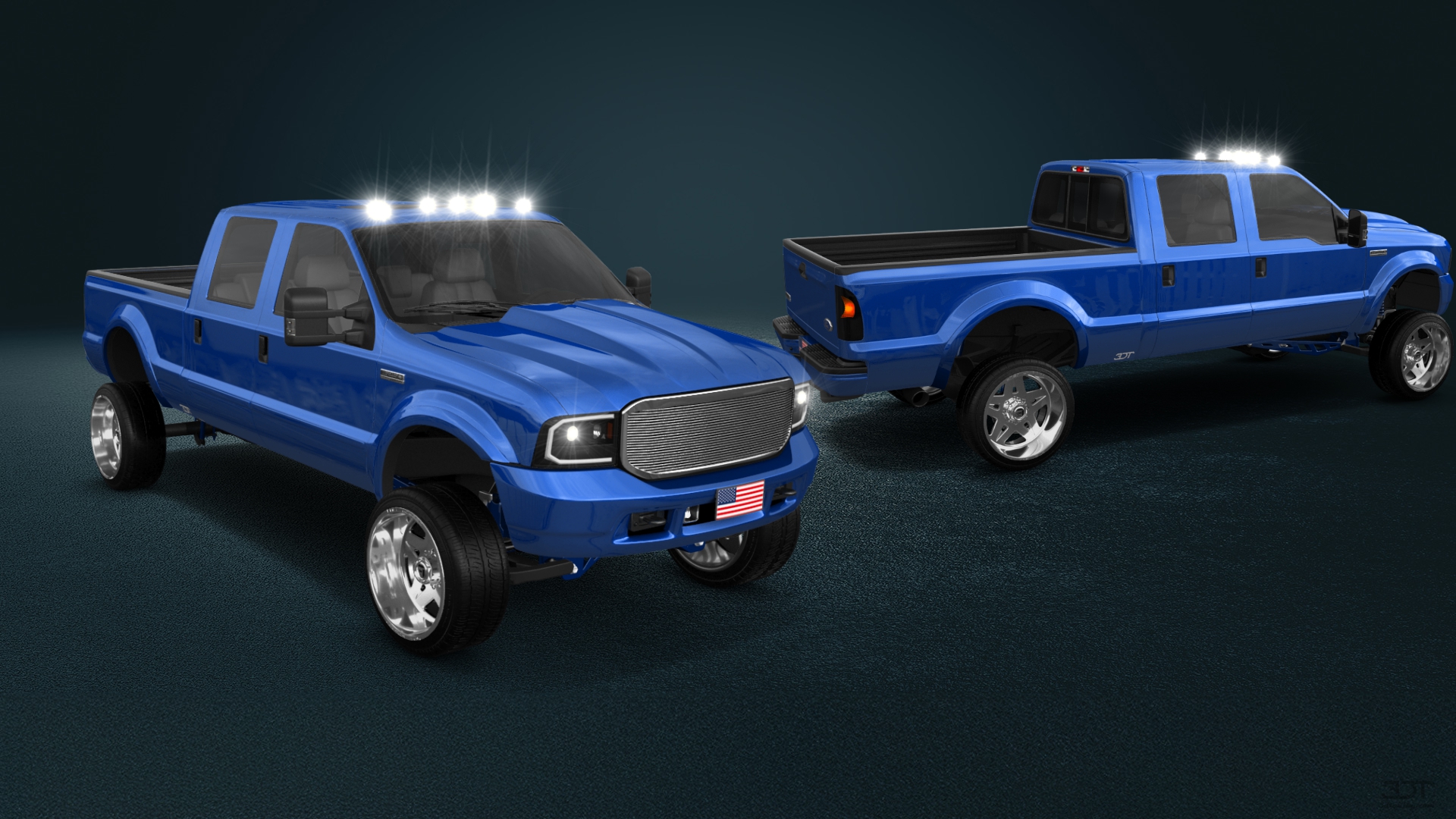 Ford F-250 Crew Cab 4 Door pickup truck 1999 tuning