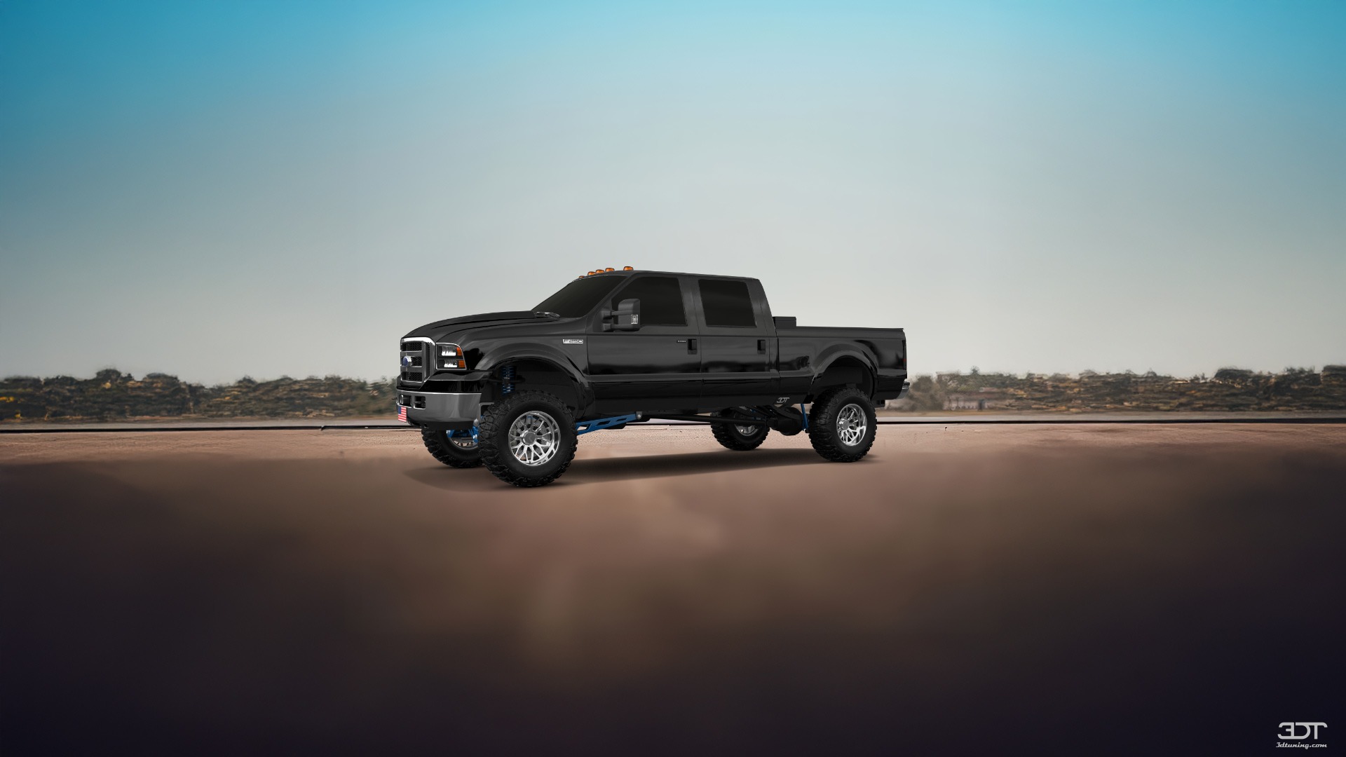Ford F-250 Crew Cab 4 Door pickup truck 1999 tuning