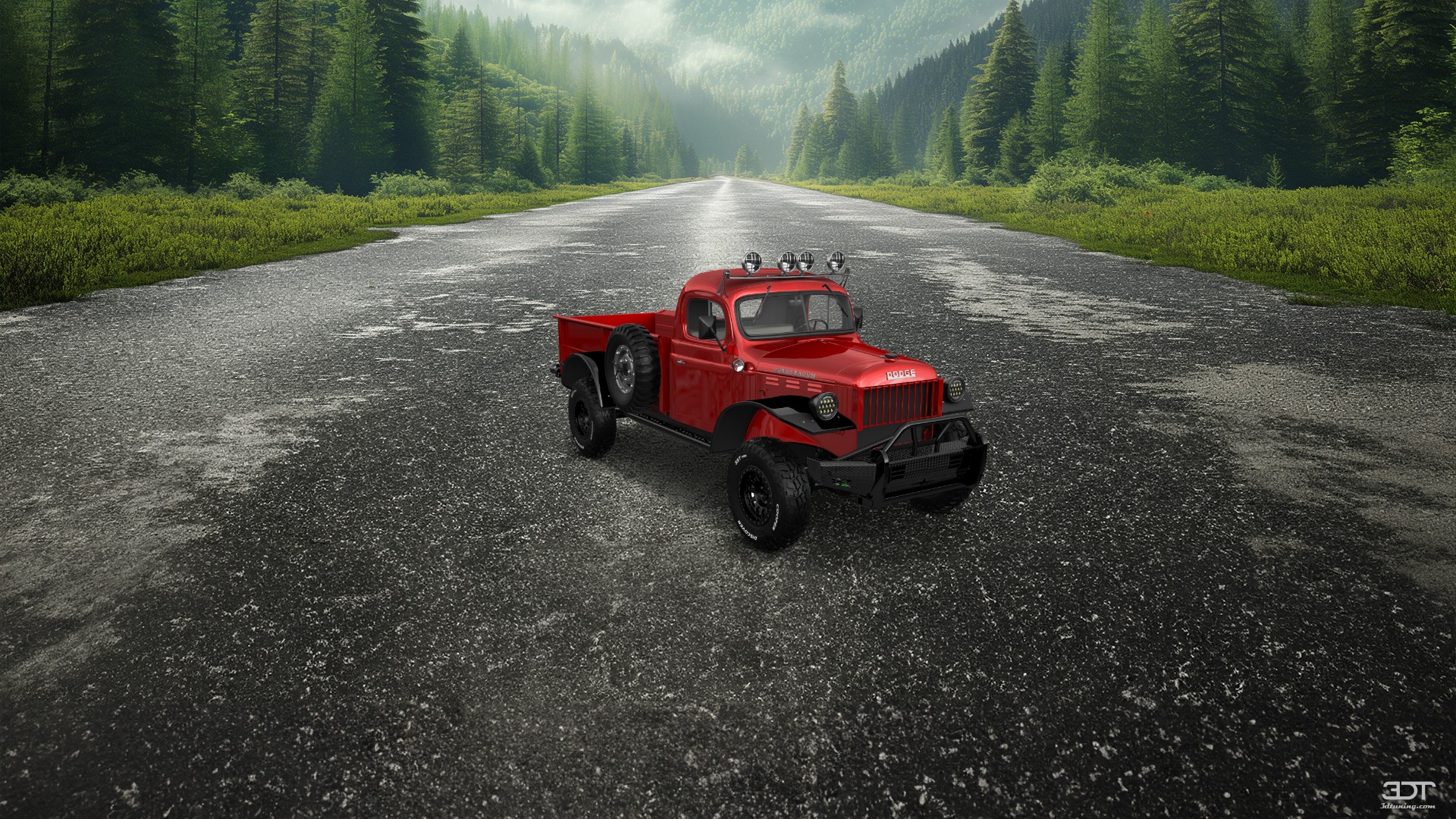 Dodge Power Wagon 2 Door pickup truck 1947