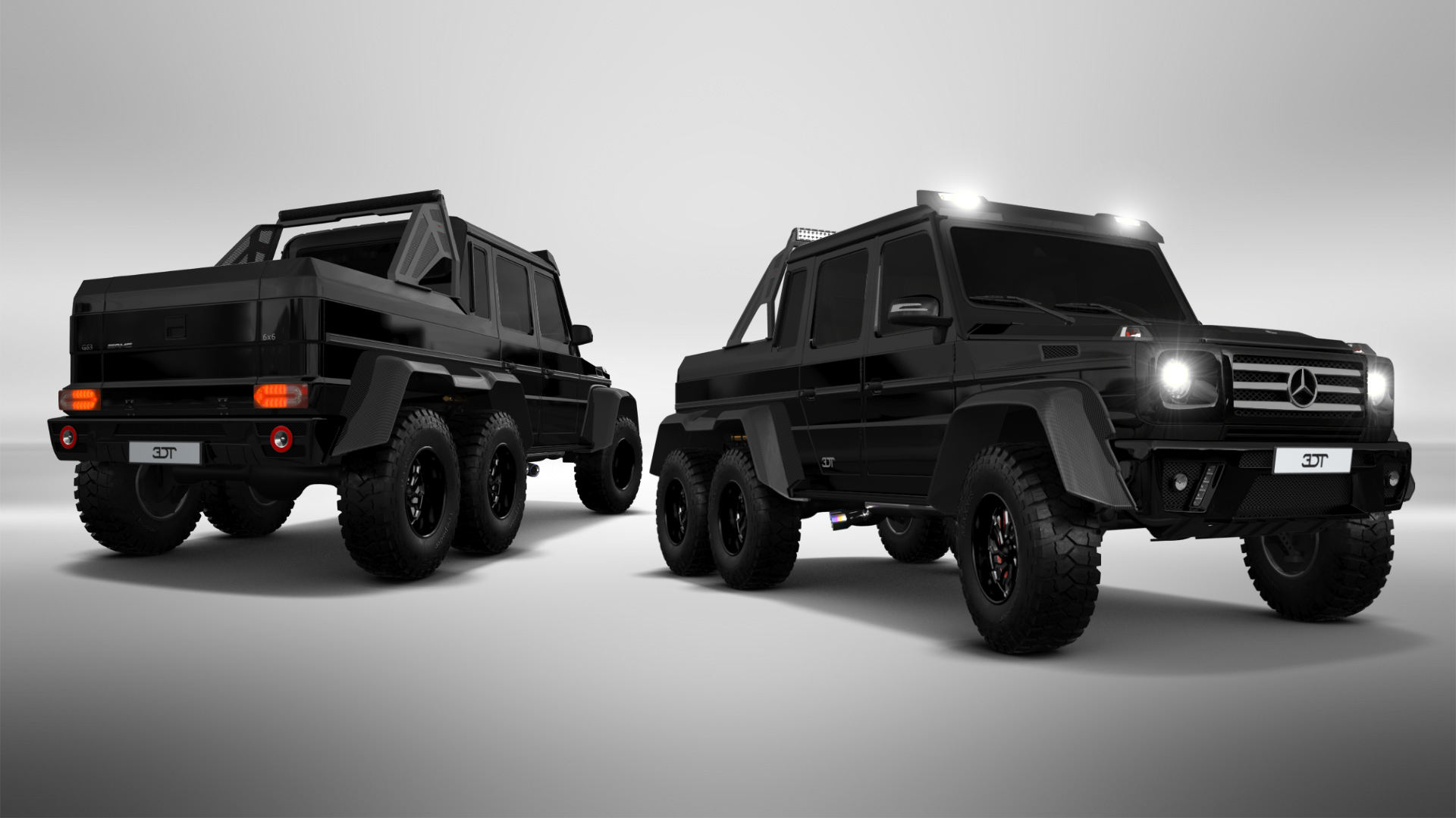 Mercedes G 63 AMG 6x6 4 Door pickup truck 2013