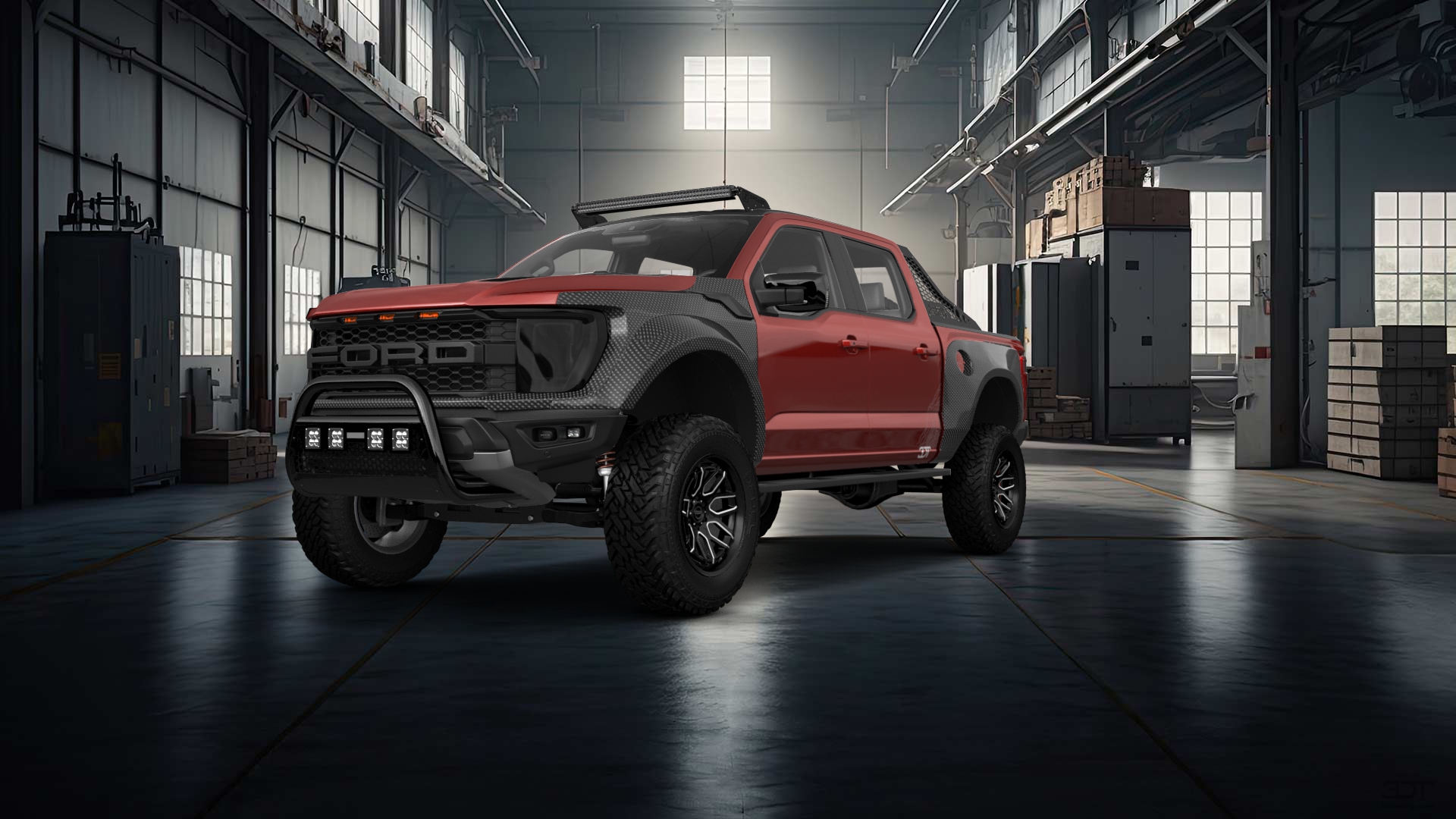Ford F-150 Raptor 4 Door pickup truck 2021 tuning