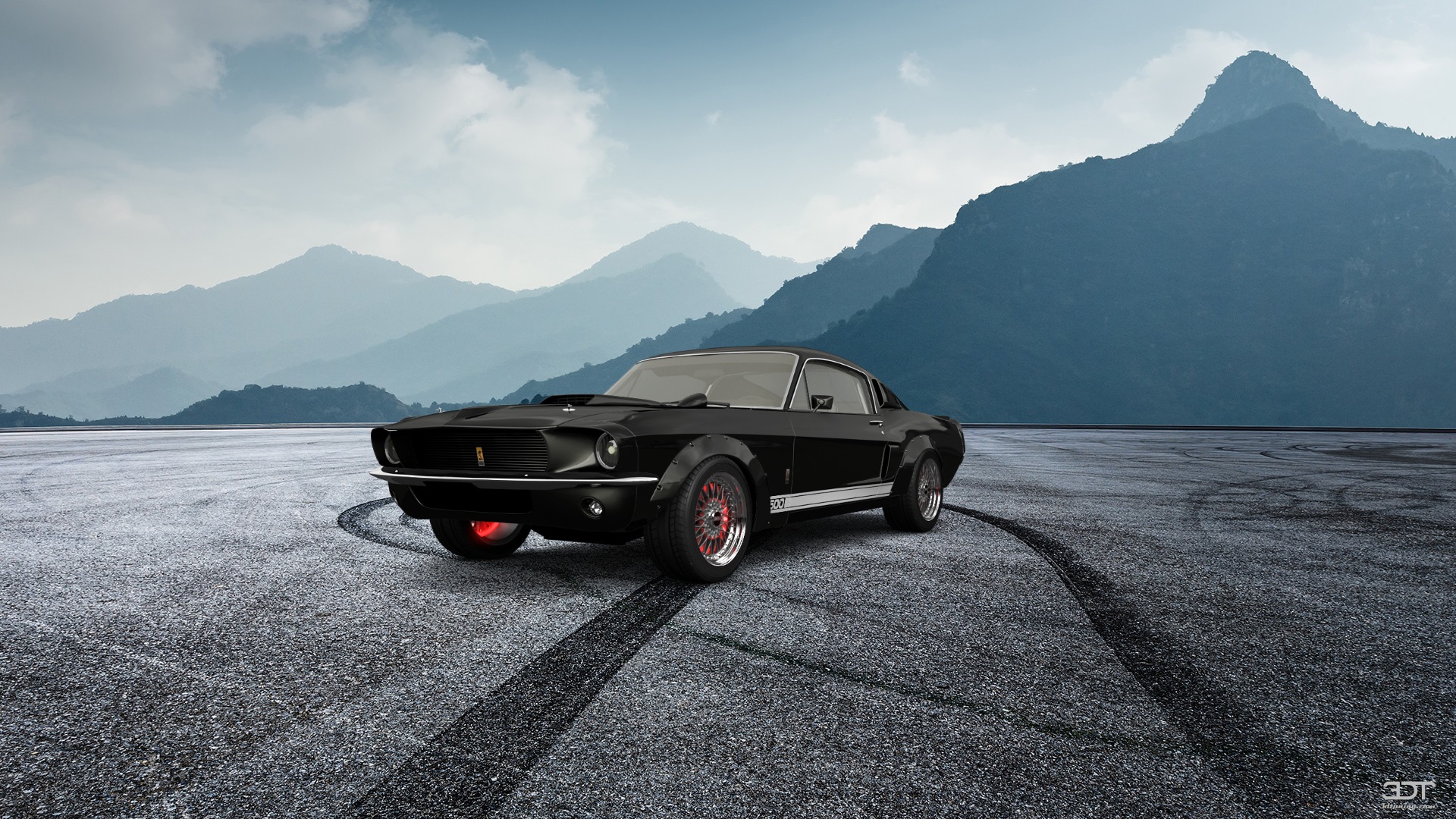 Mustang GT500 2 Door Coupe 1968