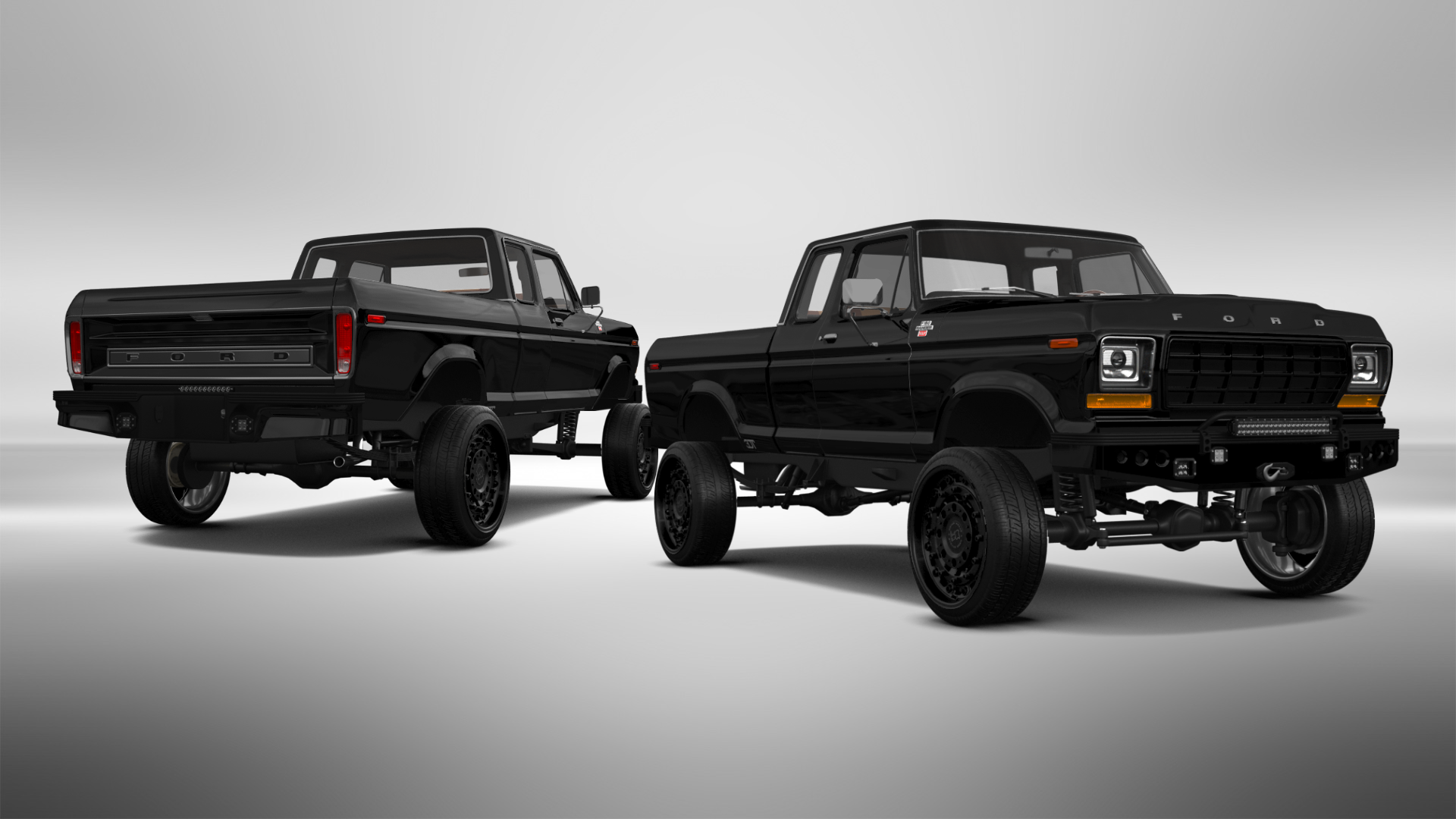 Ford F-150 SuperCab 2 Door pickup truck 1978 tuning