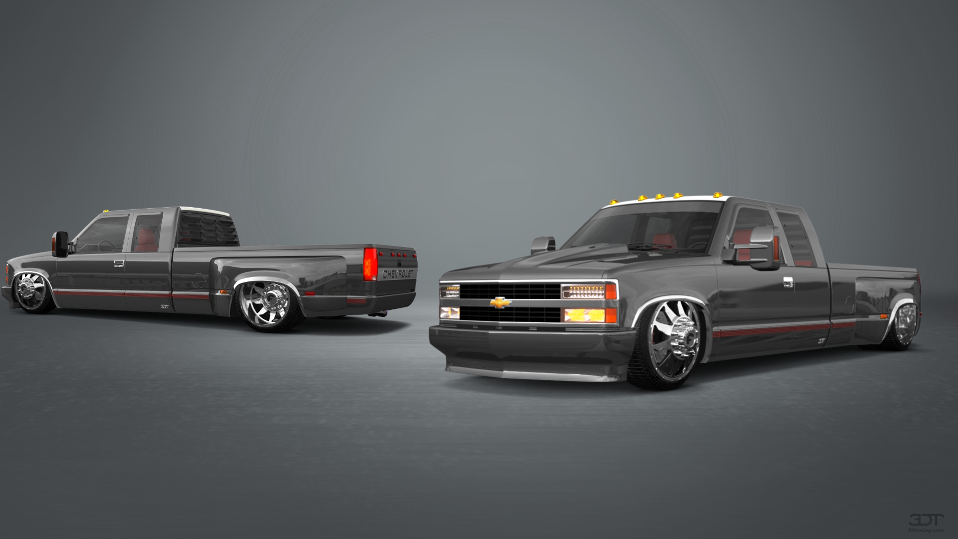 Chevrolet K3500 Extended Cab Pickup Truck 1988