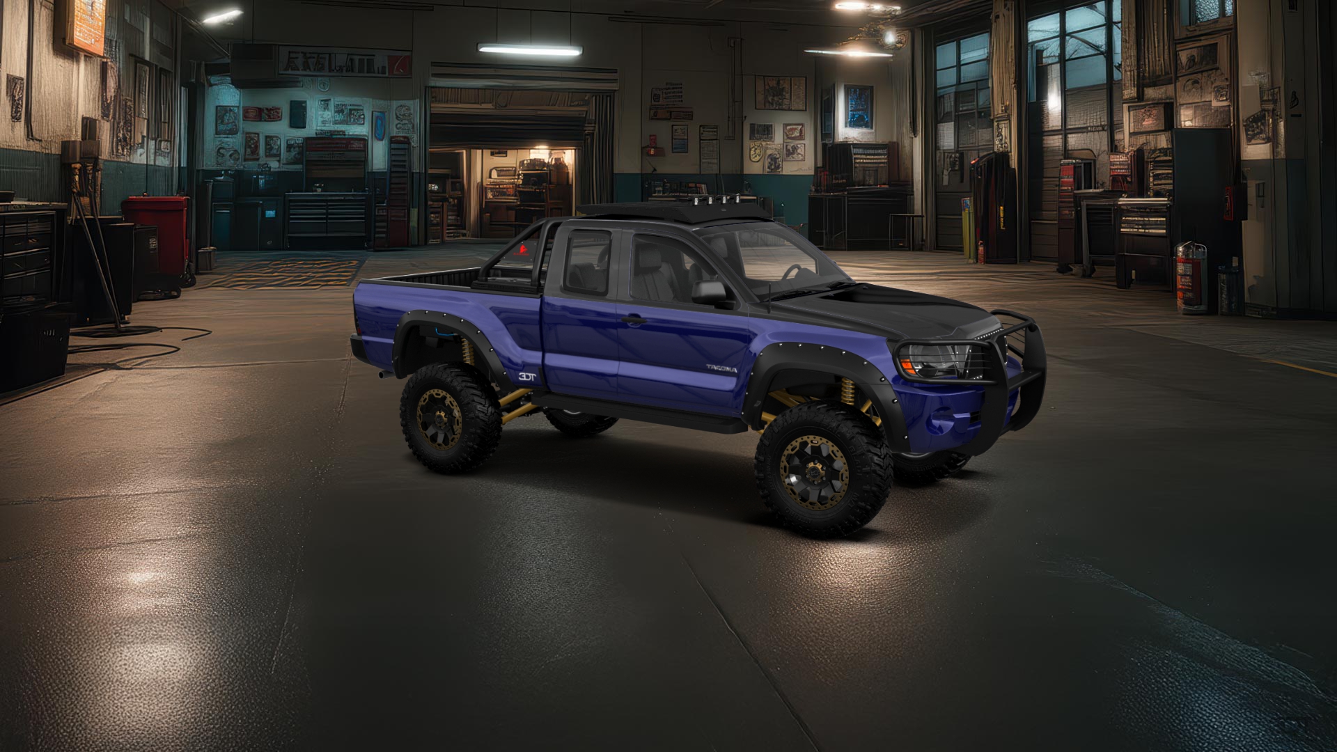Toyota Tacoma Access Cab 6.2 ft box Pickup Truck 2005 tuning
