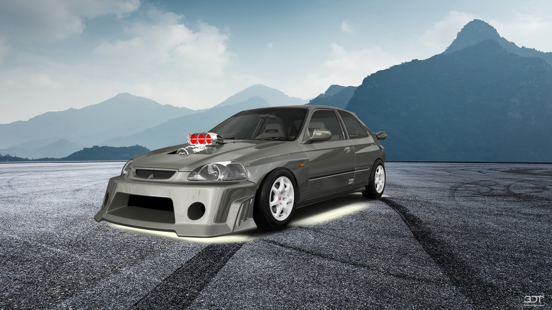 Honda Civic 3 Door Hatchback 1997 tuning