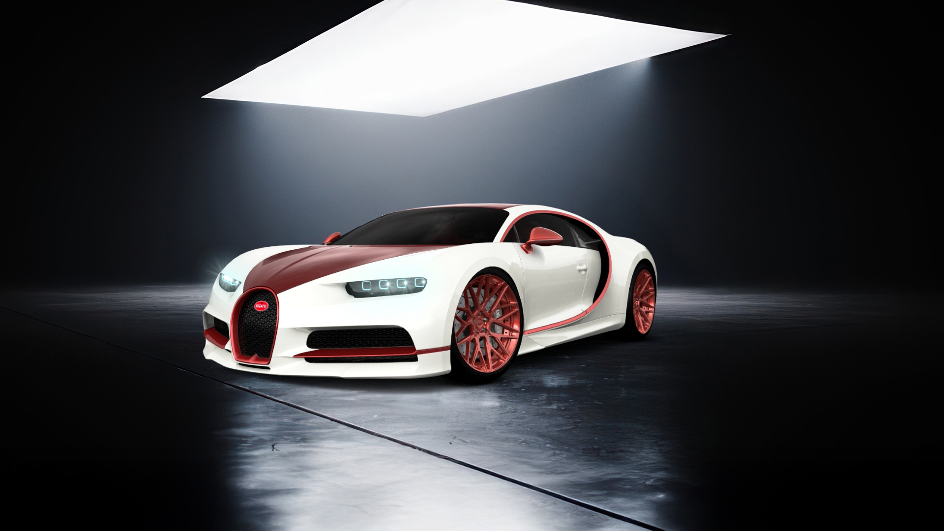 Bugatti Chiron 2 Door Coupe 2016 tuning