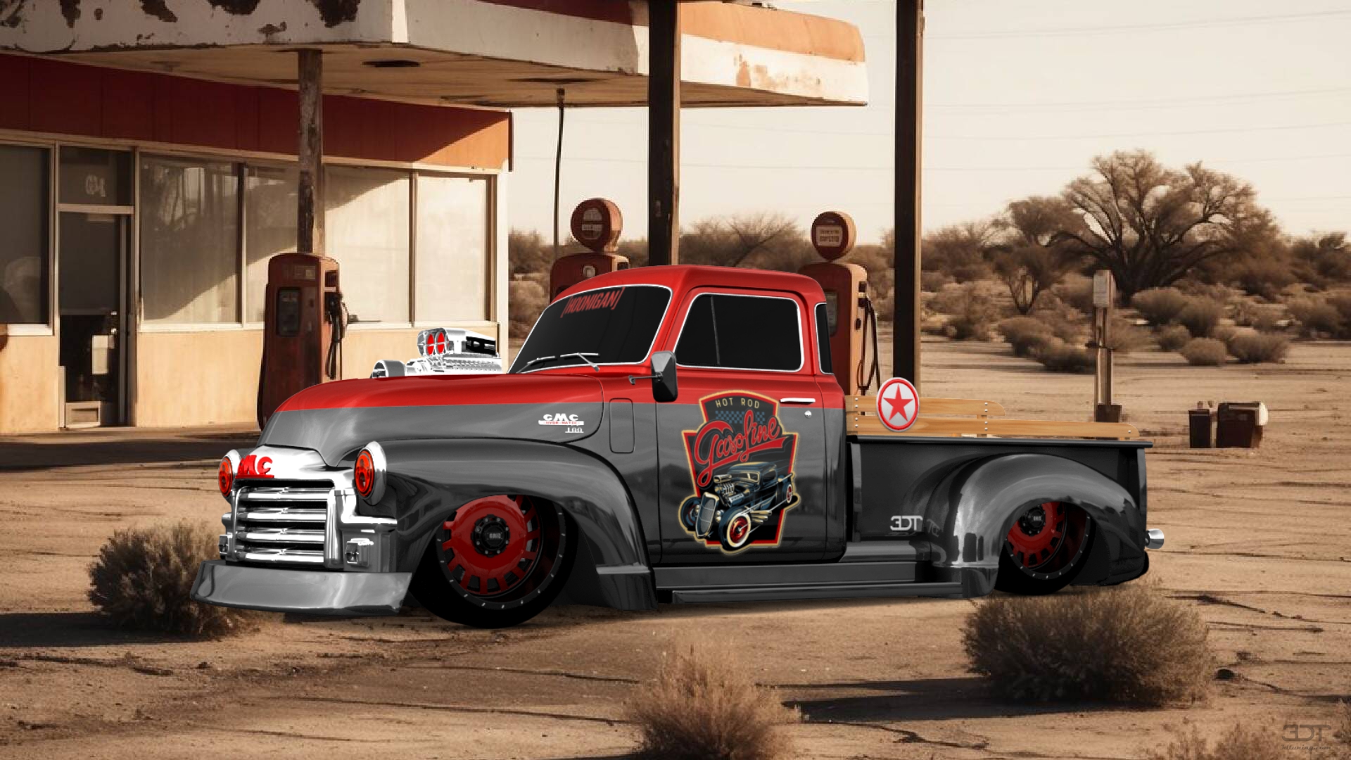 GMC 100 Stepside 2 Door pickup truck 1954 Images