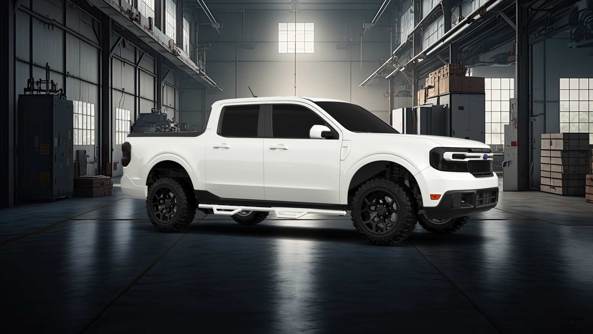 Ford Maverick 4 Door pickup truck 2022 tuning