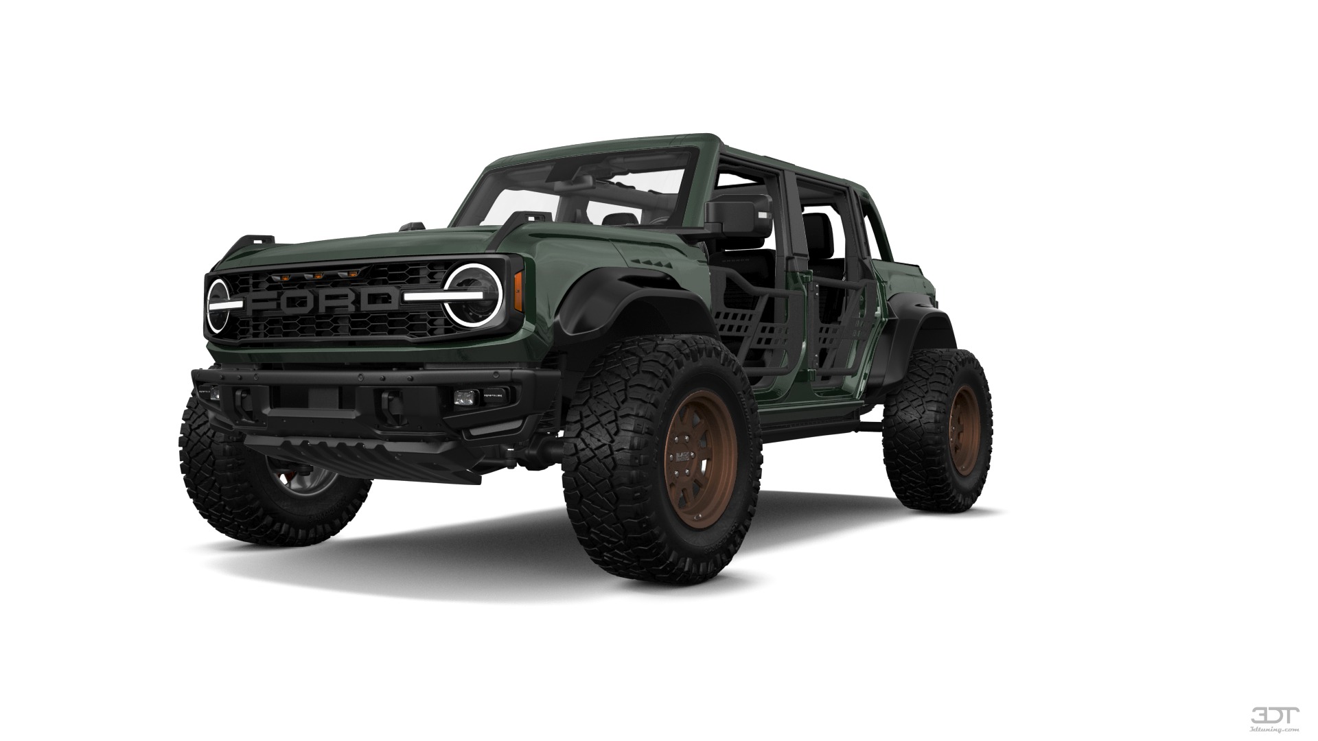 Ford Bronco Raptor 4 Door pickup truck 2022 tuning