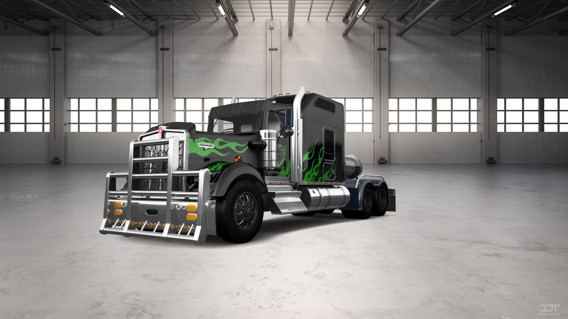 Kenworth W900 Sleeper Cab Truck 2015 tuning