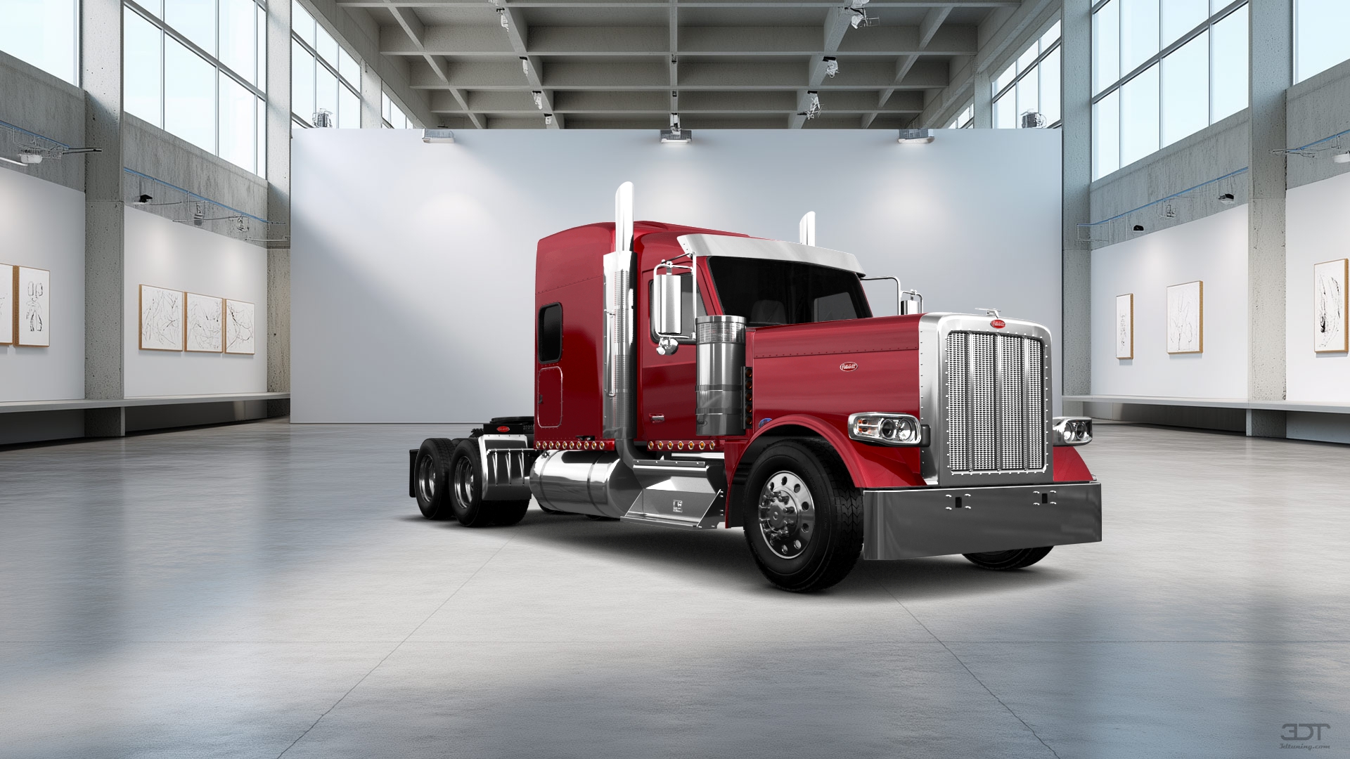 Peterbilt 589 Sleeper Cab Truck 2024 tuning