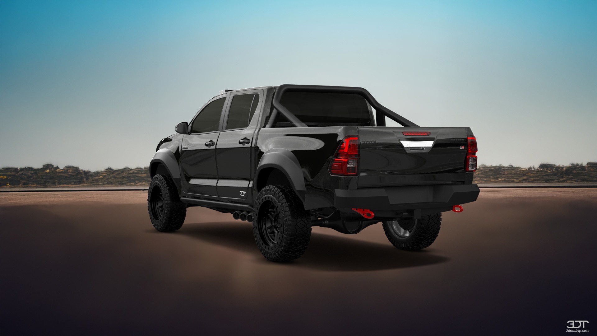 Toyota Hilux Double Cab 4 Door pickup truck 2015 tuning