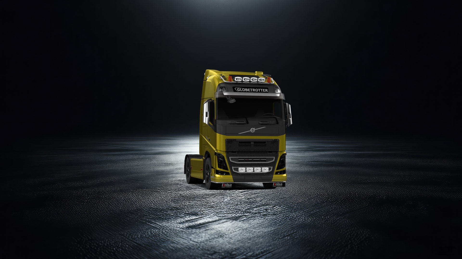 Volvo FH16 Globetrotter XL Cab Truck 2013 tuning