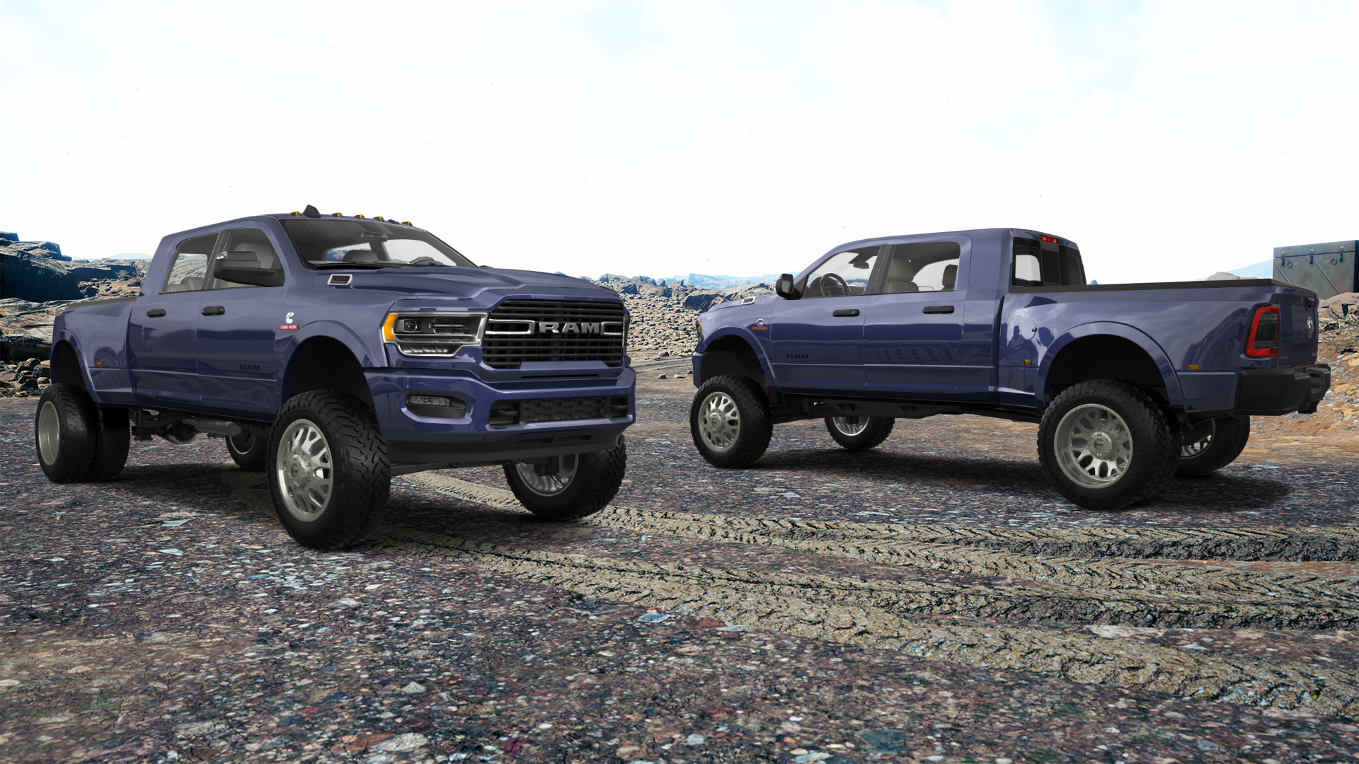 Dodge Ram 3500 4 Door pickup truck 2020 tuning