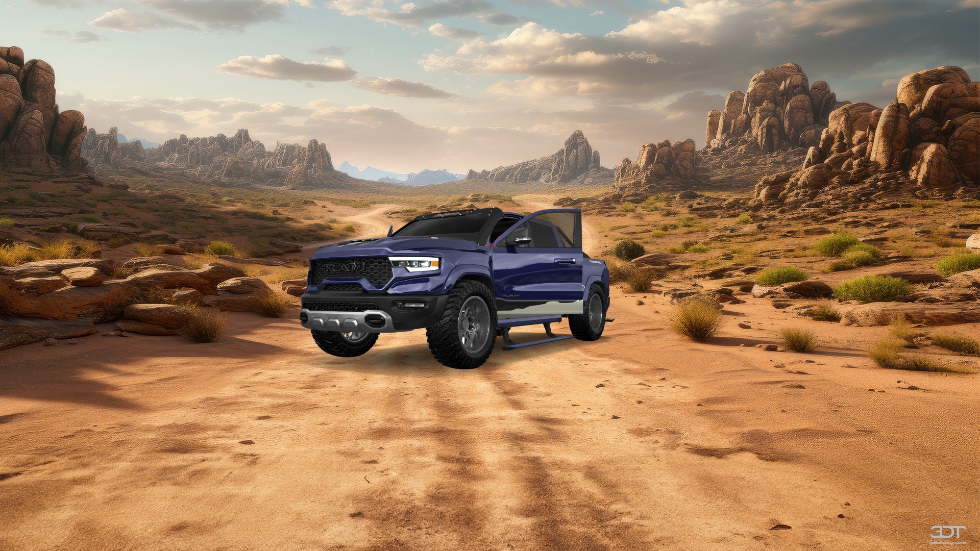 Dodge Ram 1500 TRX 4 Door pickup truck 2021