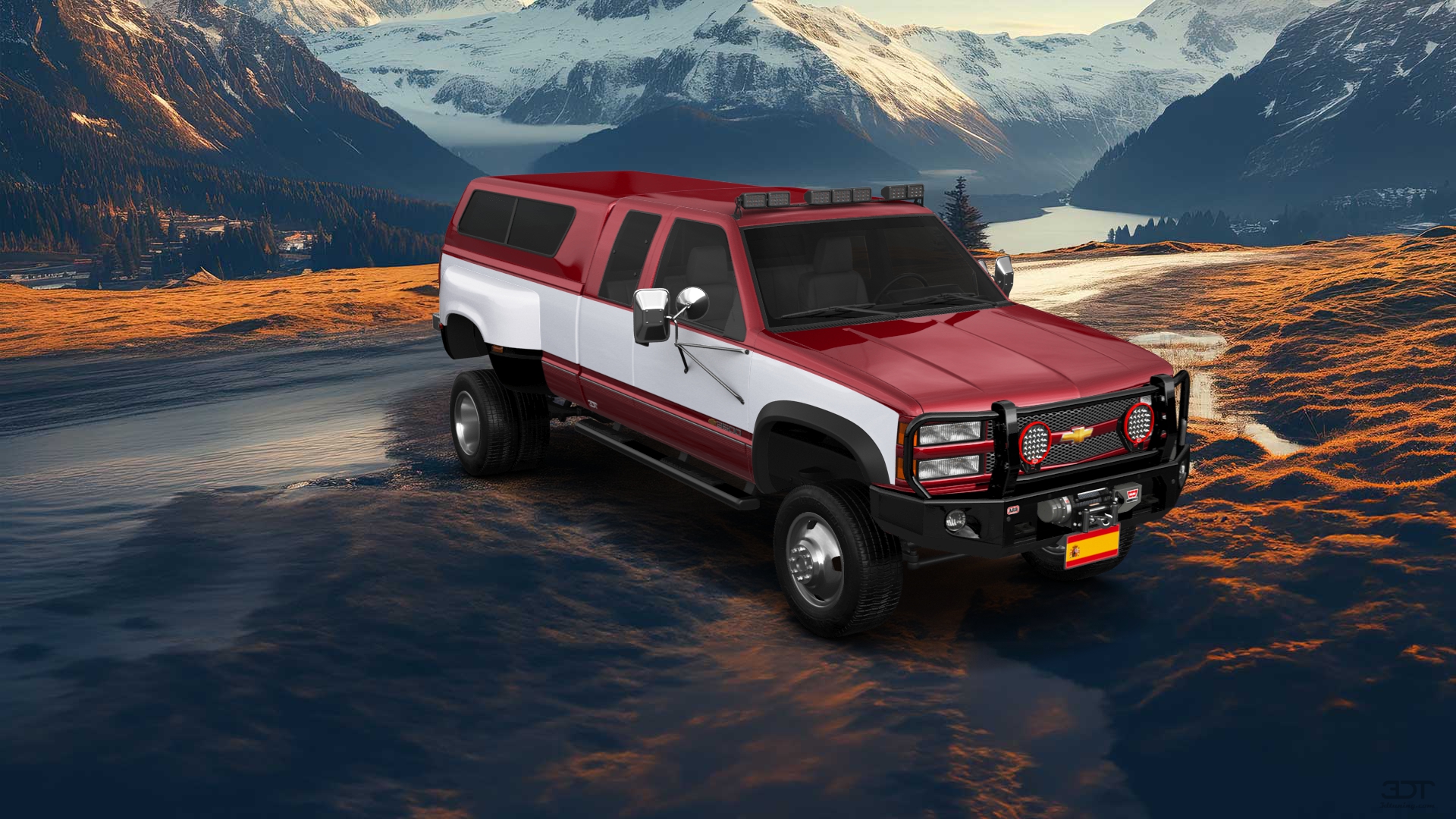 Chevrolet K3500 Extended Cab Pickup Truck 1988 tuning