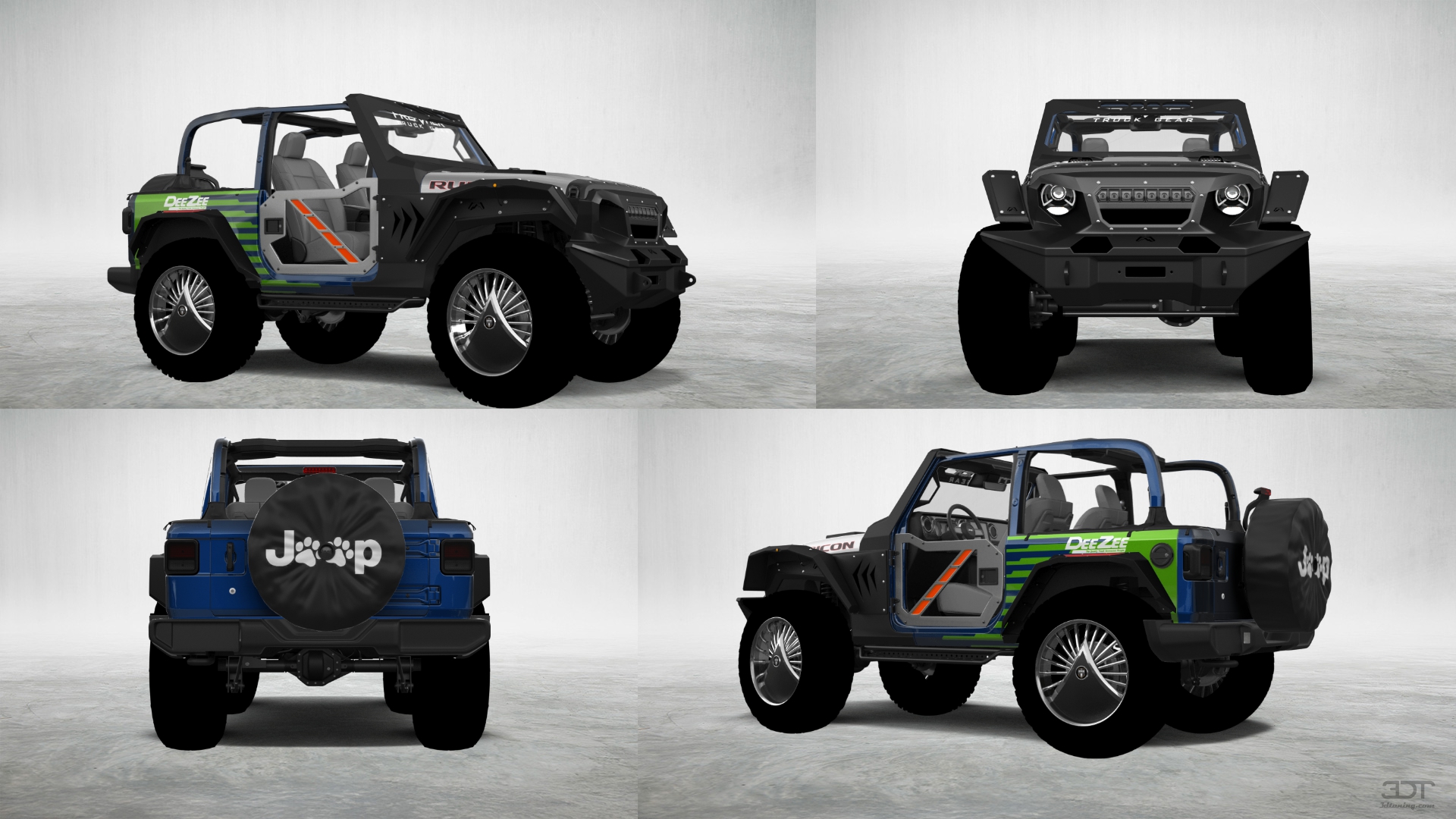 Jeep Wrangler JL 2 Door SUV 2018 tuning