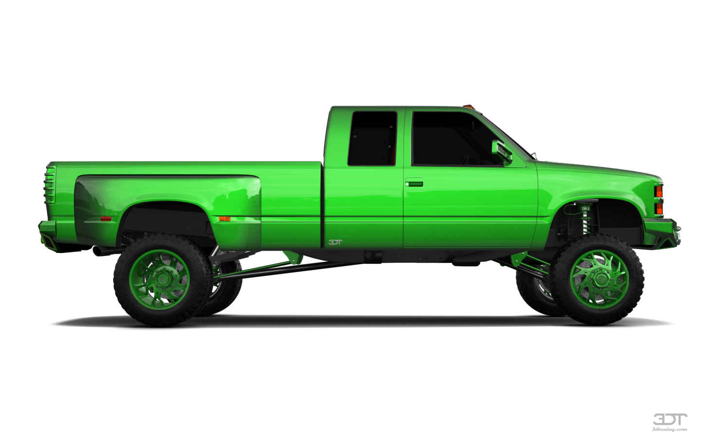 Chevrolet K3500 Extended Cab Pickup Truck 1988
