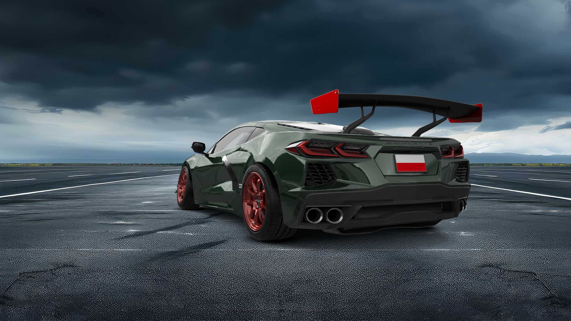 Chevrolet Corvette 2 door targa top 2020