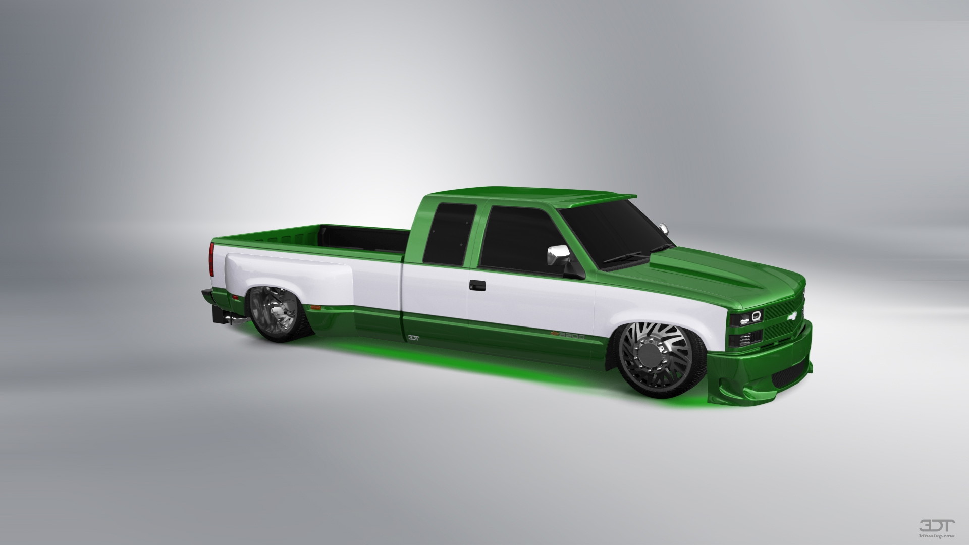 Chevrolet K3500 Extended Cab Pickup Truck 1988