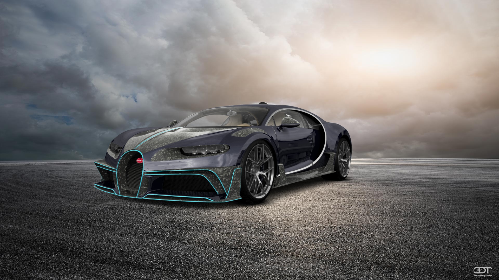 Bugatti Chiron 2 Door Coupe 2016