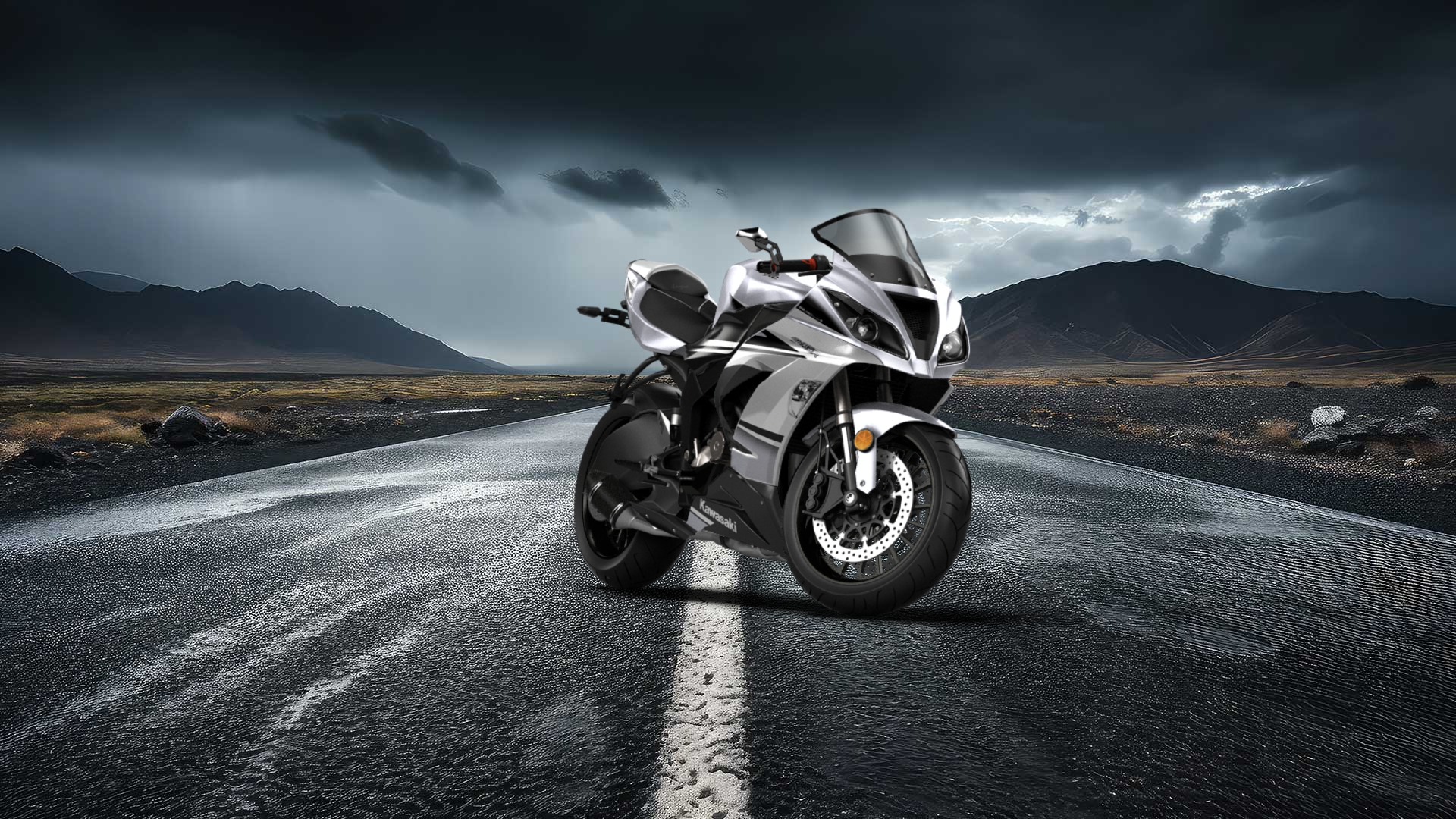 Kawasaki Ninja ZX 6R Sport Bike 2015