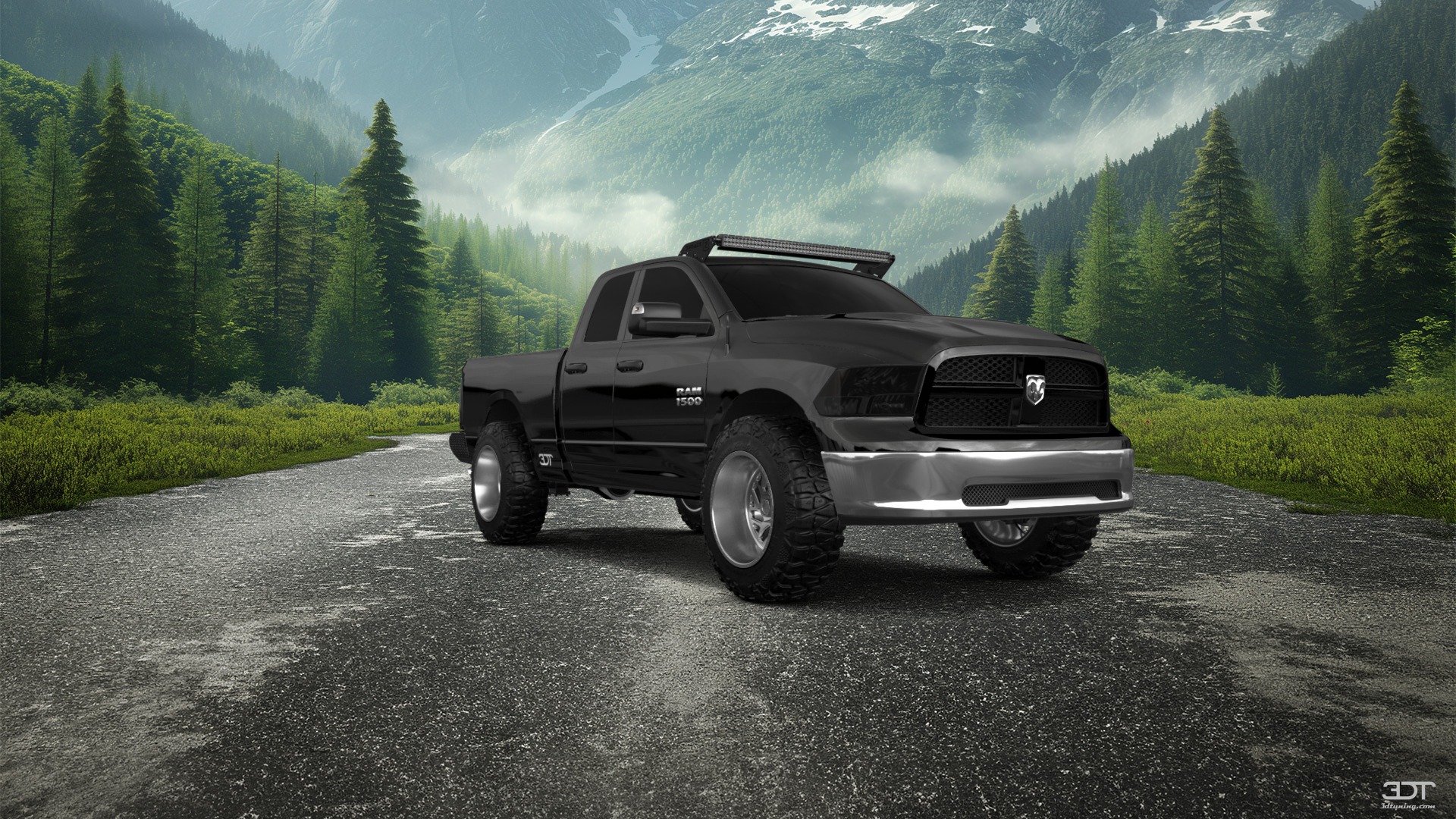 Dodge Ram 1500 6.4' box Extended Cab 4 Door pickup truck 2009