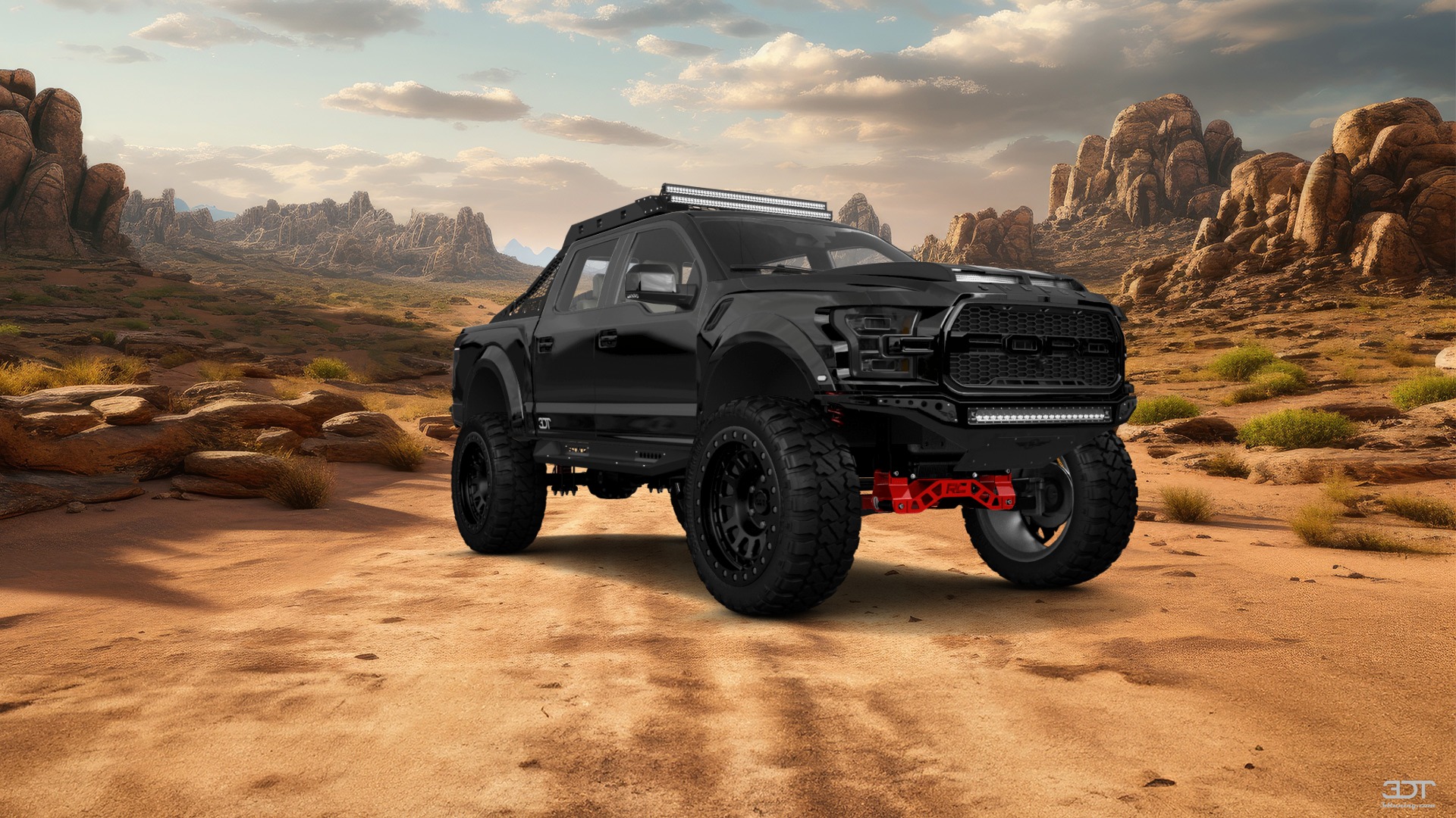 Ford F-150 Raptor 4 Door pickup truck 2017