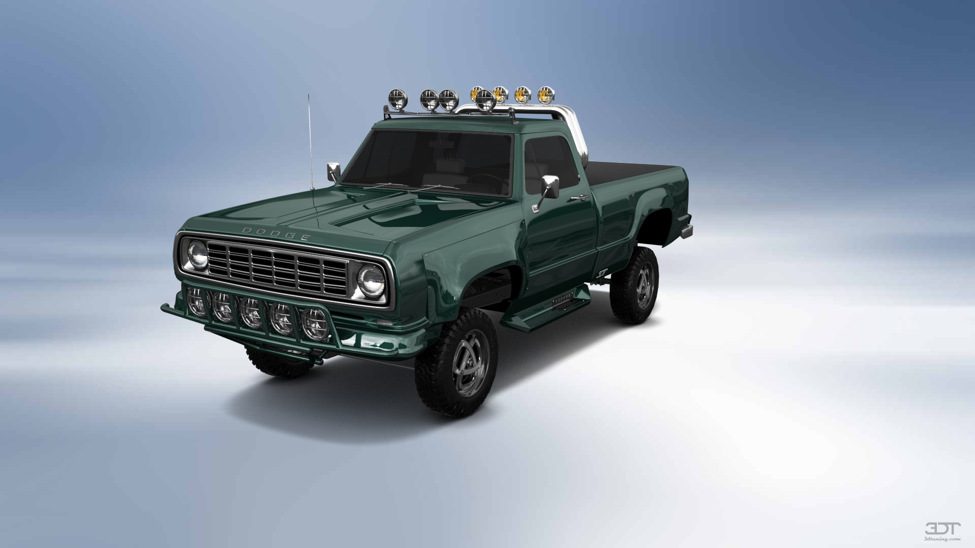 Dodge Power Wagon W200 2 Door pickup truck 1972