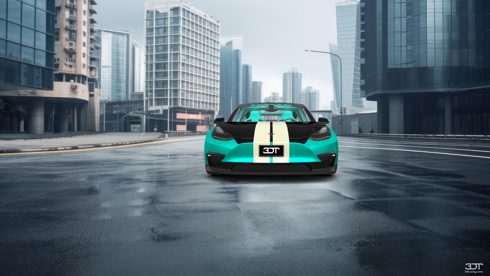Tesla Model 3 4 Door Saloon 2017 tuning