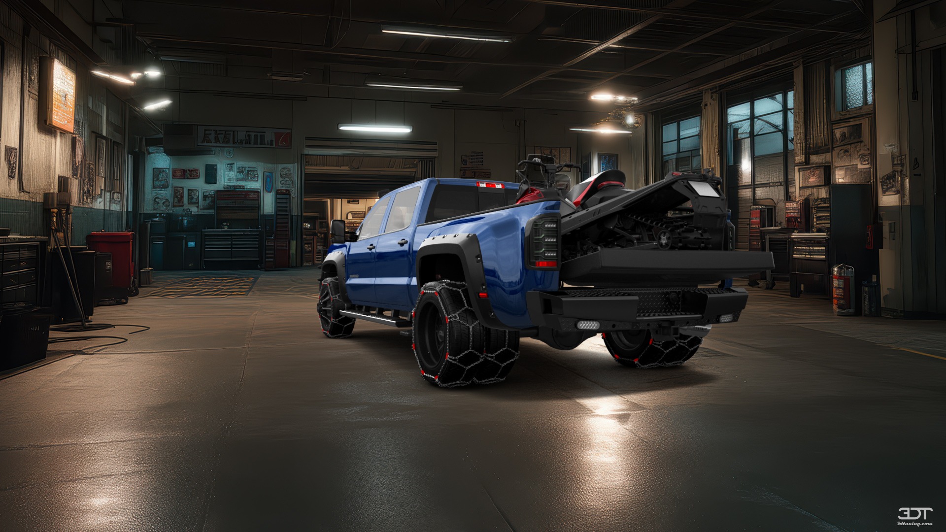 GMC Sierra 3500 HD Crew Cab 4 Door pickup truck 2015 tuning